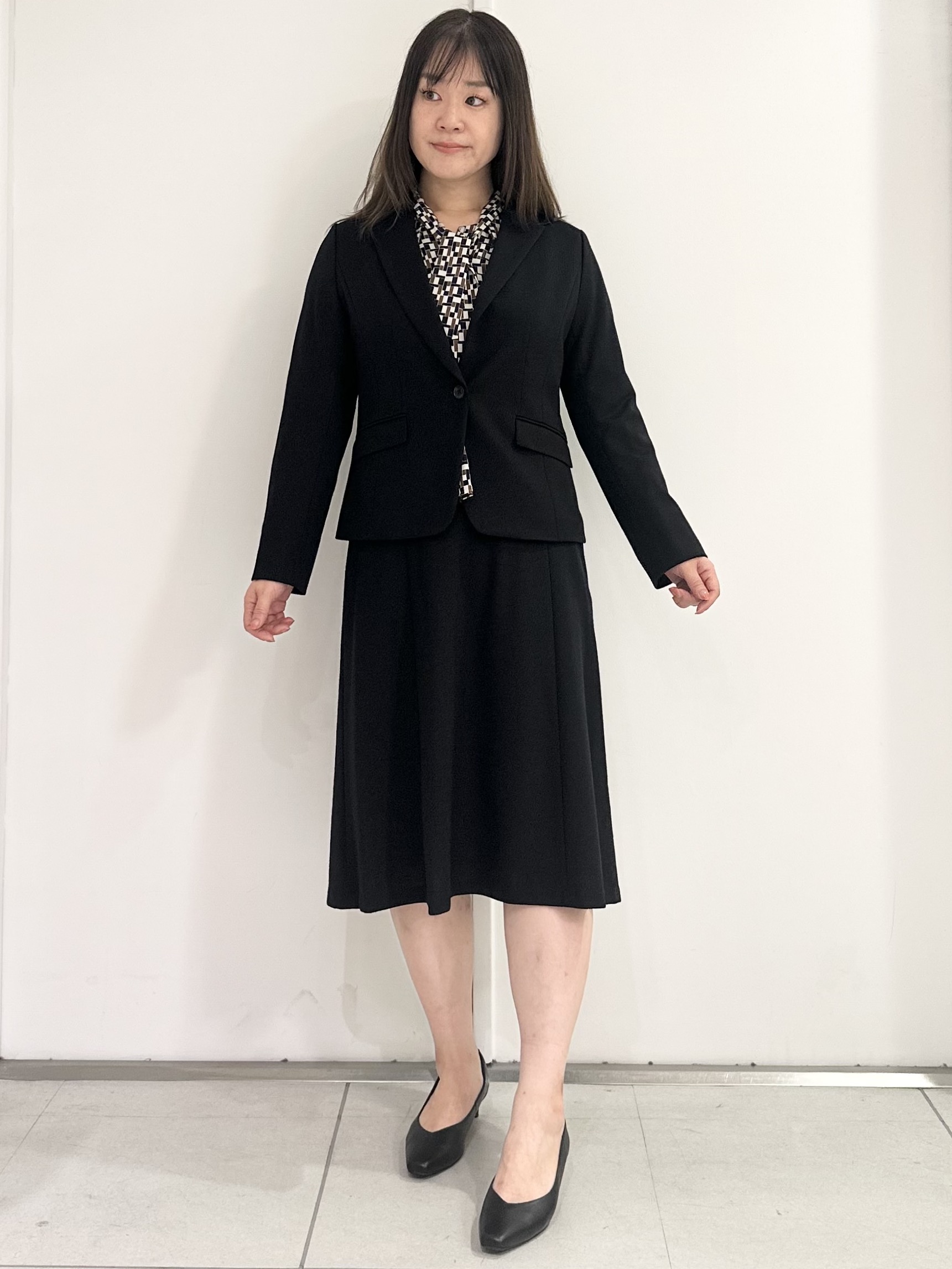 miさんの「Reflect｜【SS-4Lサイズ／セットアップ可】匠ジャケット／ベーシックテーラード」を使ったコーディネート