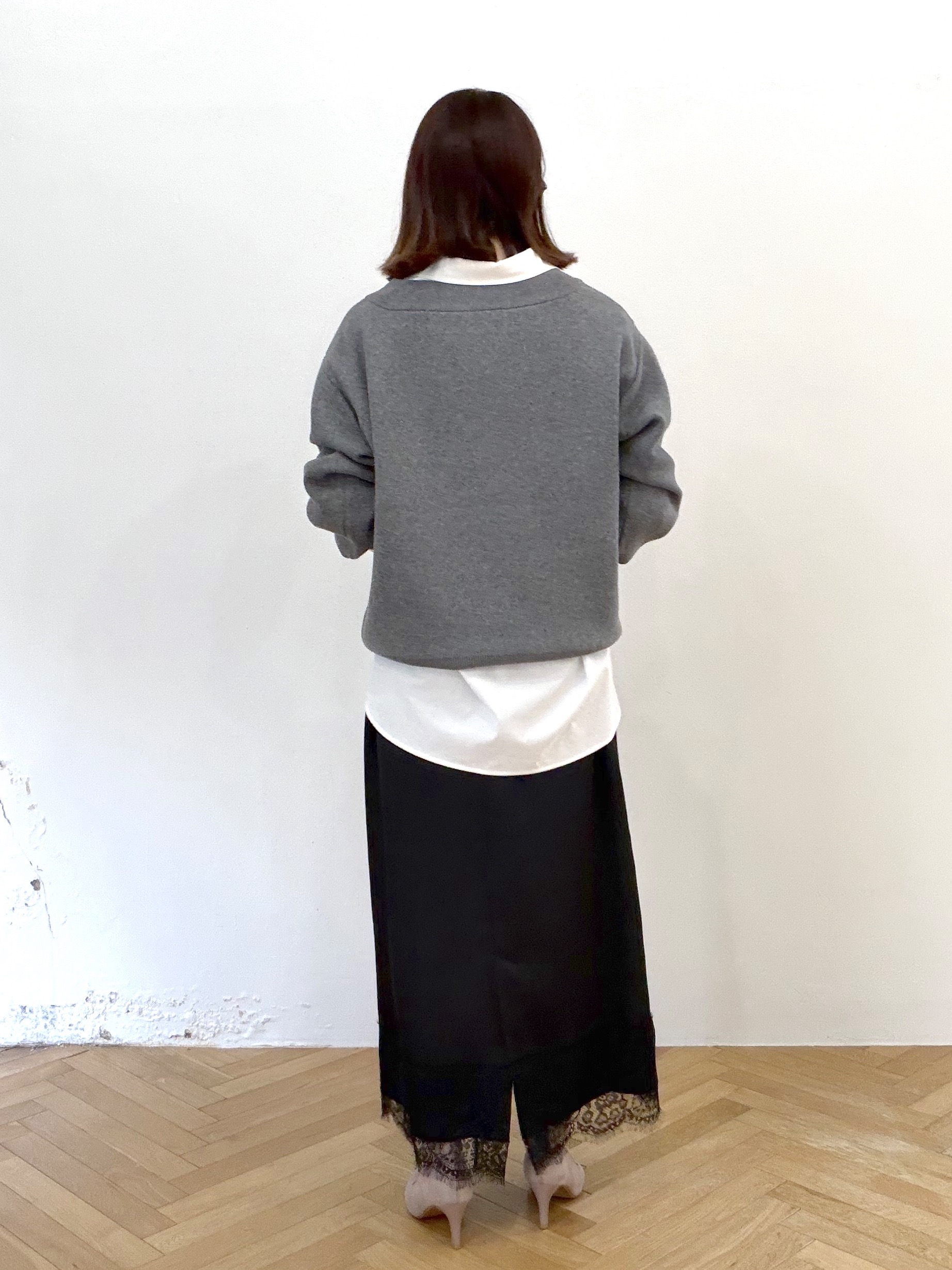 saoriさんの「スウェットライクニット」を使ったコーディネート