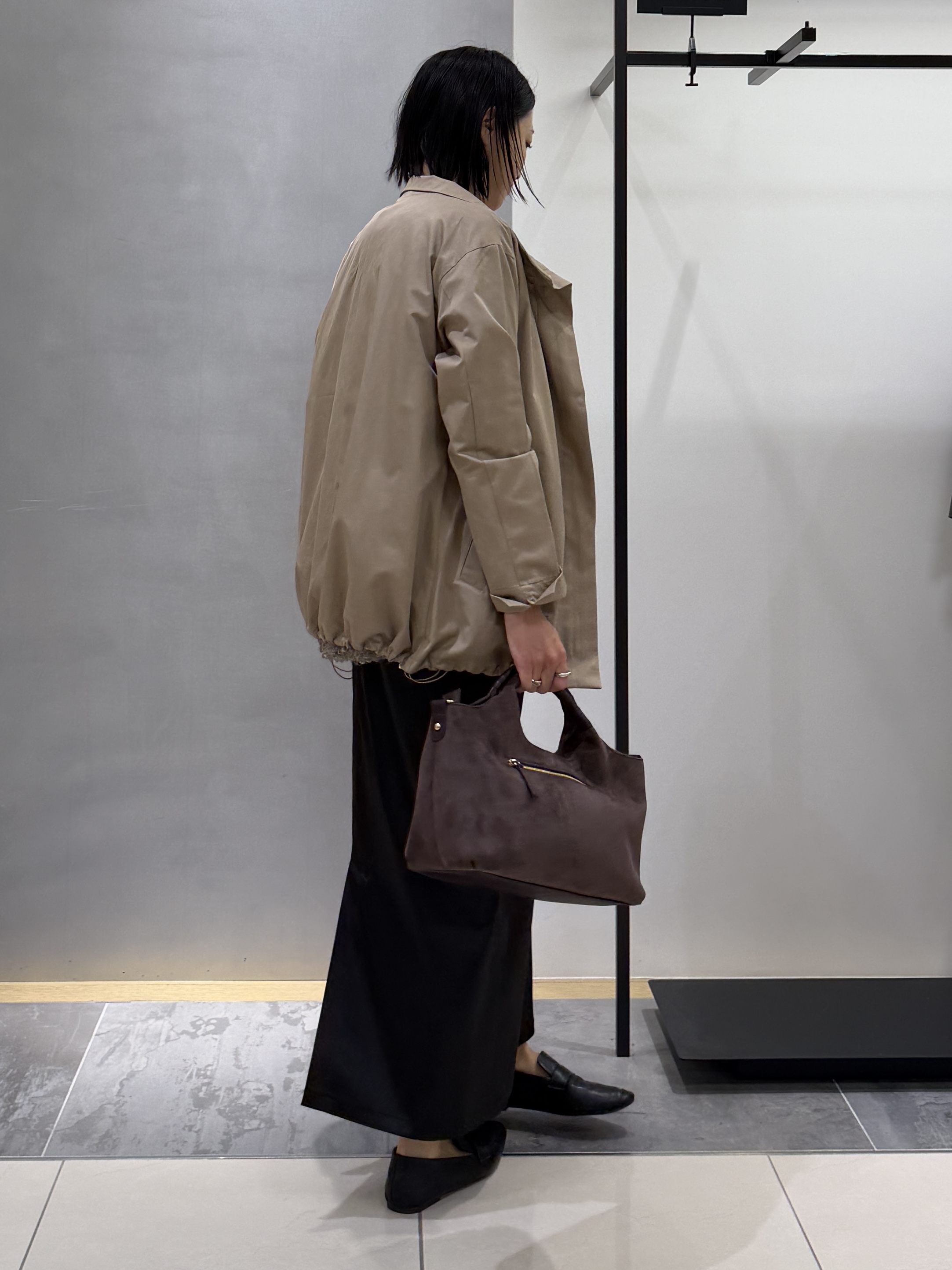 shihoさんの「INDIVI｜【撥水／UVケア】スタンドカラーブルゾン」を使ったコーディネート