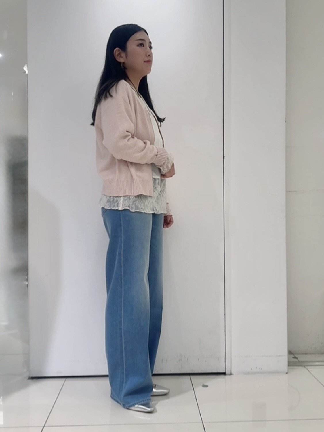 なかじさんの「UNTITLED｜【新色追加/人気デニム】MAKE&times;DENIM WIDE」を使ったコーディネート