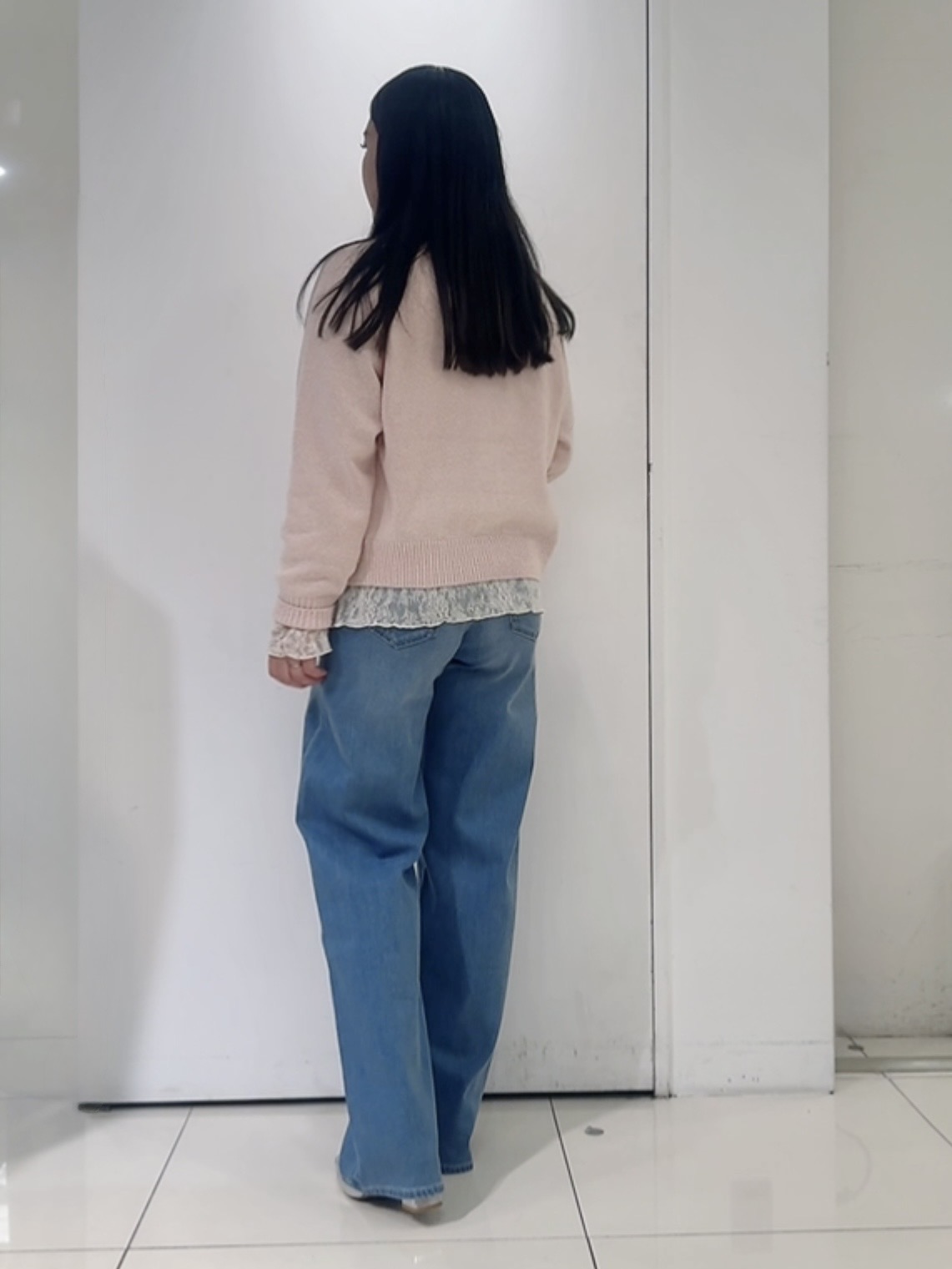 なかじさんの「UNTITLED｜【新色追加/人気デニム】MAKE&times;DENIM WIDE」を使ったコーディネート