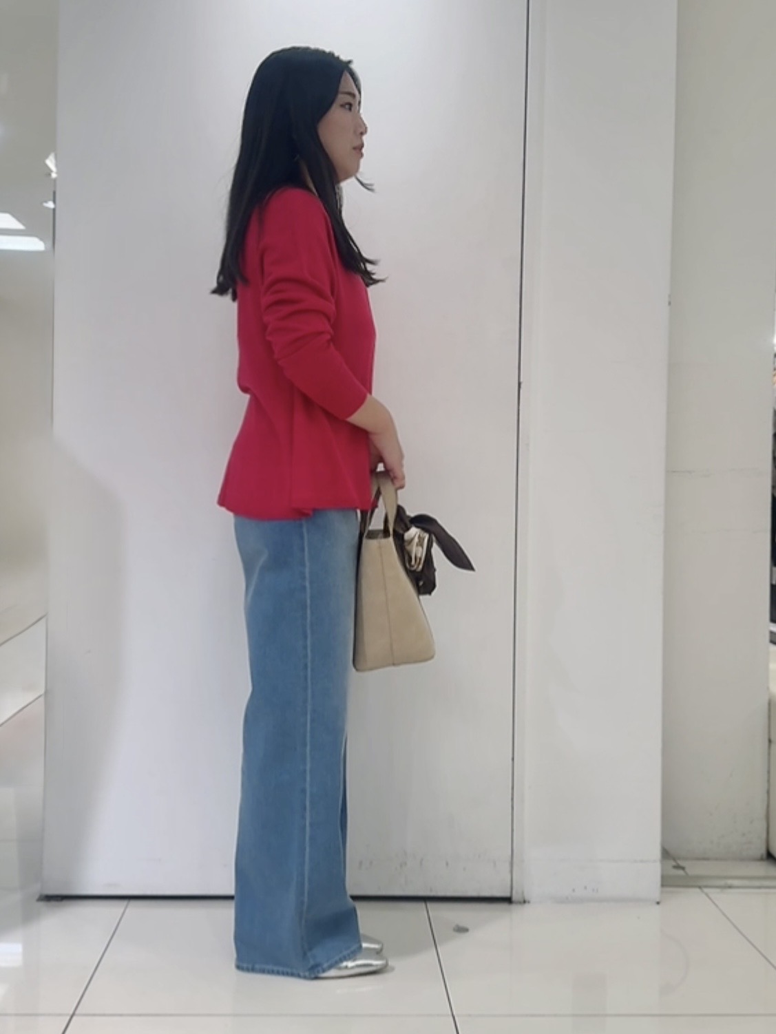 なかじさんの「UNTITLED｜【新色追加/人気デニム】MAKE&times;DENIM WIDE」を使ったコーディネート