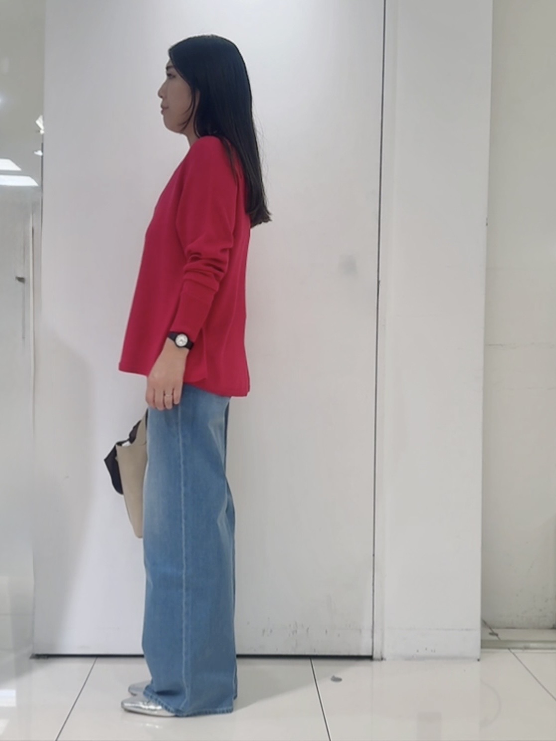 なかじさんの「UNTITLED｜【新色追加/人気デニム】MAKE&times;DENIM WIDE」を使ったコーディネート