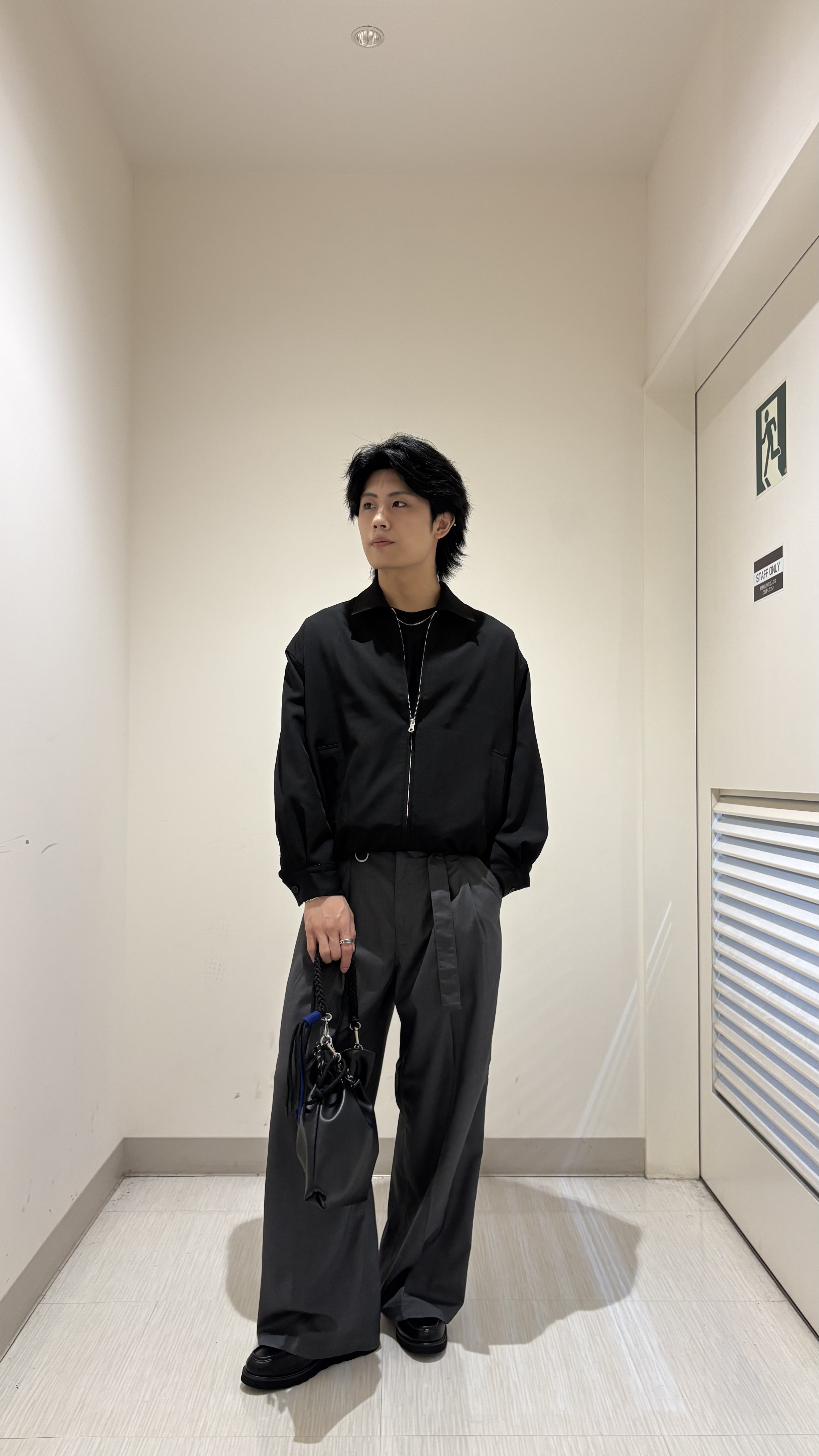 辻一樹さんの「tk.TAKEO KIKUCHI｜【セットアップ対応可】フライトショートブルゾン」を使ったコーディネート