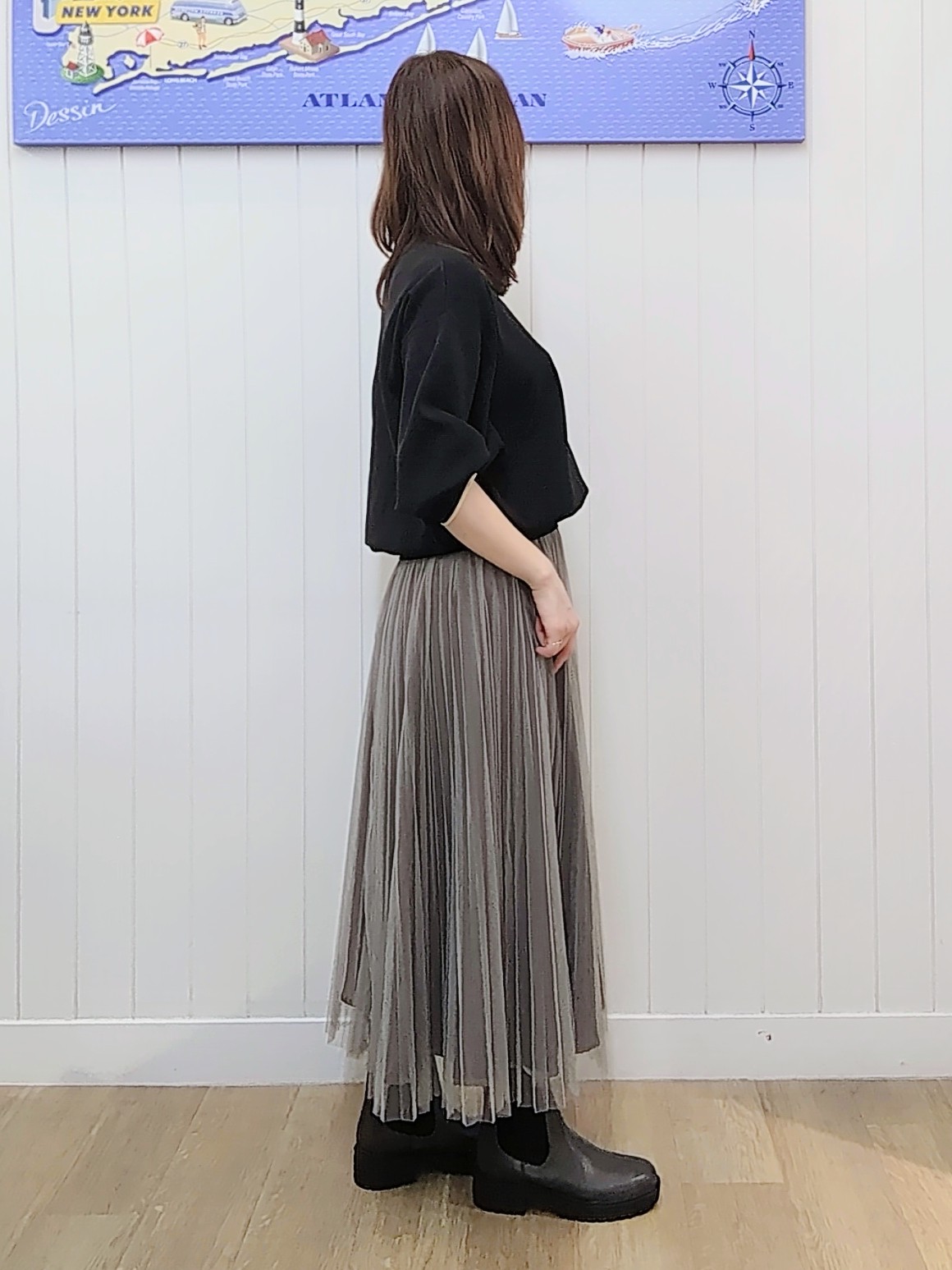 itoさんの「Dessin｜【撥水/2WAY/洗える】フード取り外し可能 撥水ナイロンマンパ」を使ったコーディネート