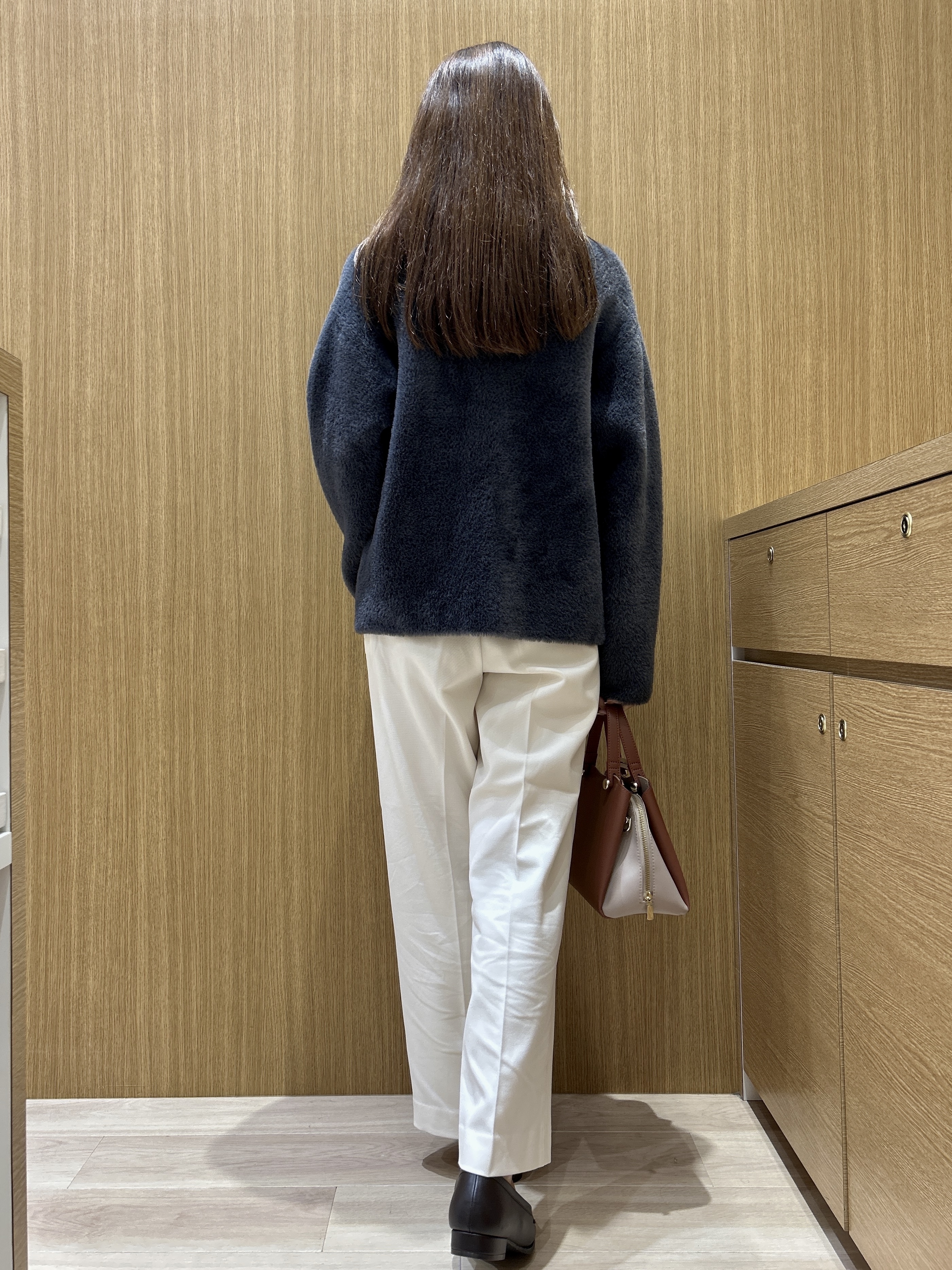 maiさんの「OPAQUE.CLIP｜ダブルフェイスニットカーディガン」を使ったコーディネート