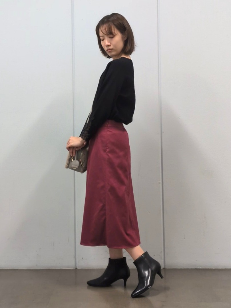 Akaさんの「COUP DE CHANCE｜【手洗い可】オーガンジーフラワーニット」を使ったコーディネート