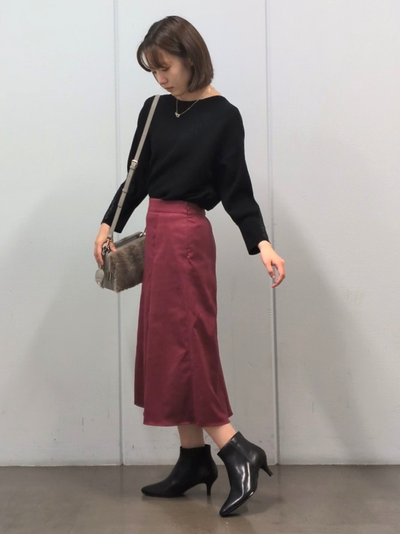 Akaさんの「COUP DE CHANCE｜【手洗い可】オーガンジーフラワーニット」を使ったコーディネート