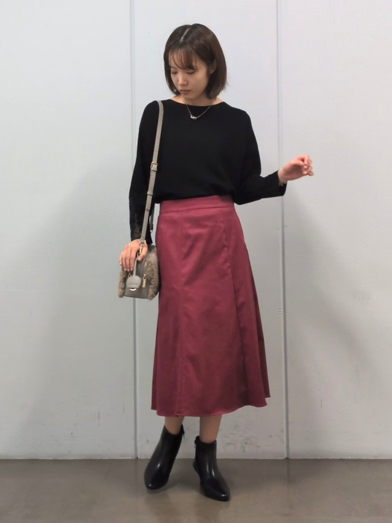 Akaさんの「COUP DE CHANCE｜【手洗い可】オーガンジーフラワーニット」を使ったコーディネート