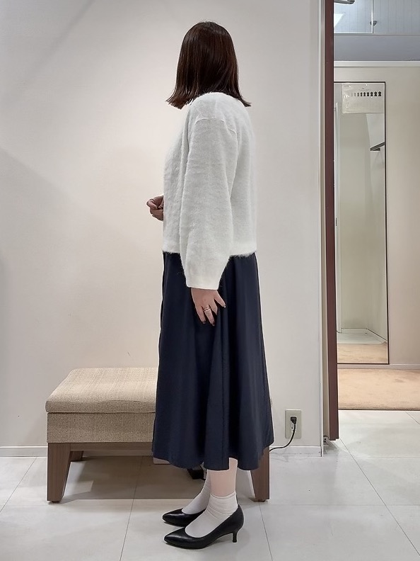 YUIさんの「UNTITLED｜【軽アウター/秋羽織り】シャギージップカーデ」を使ったコーディネート