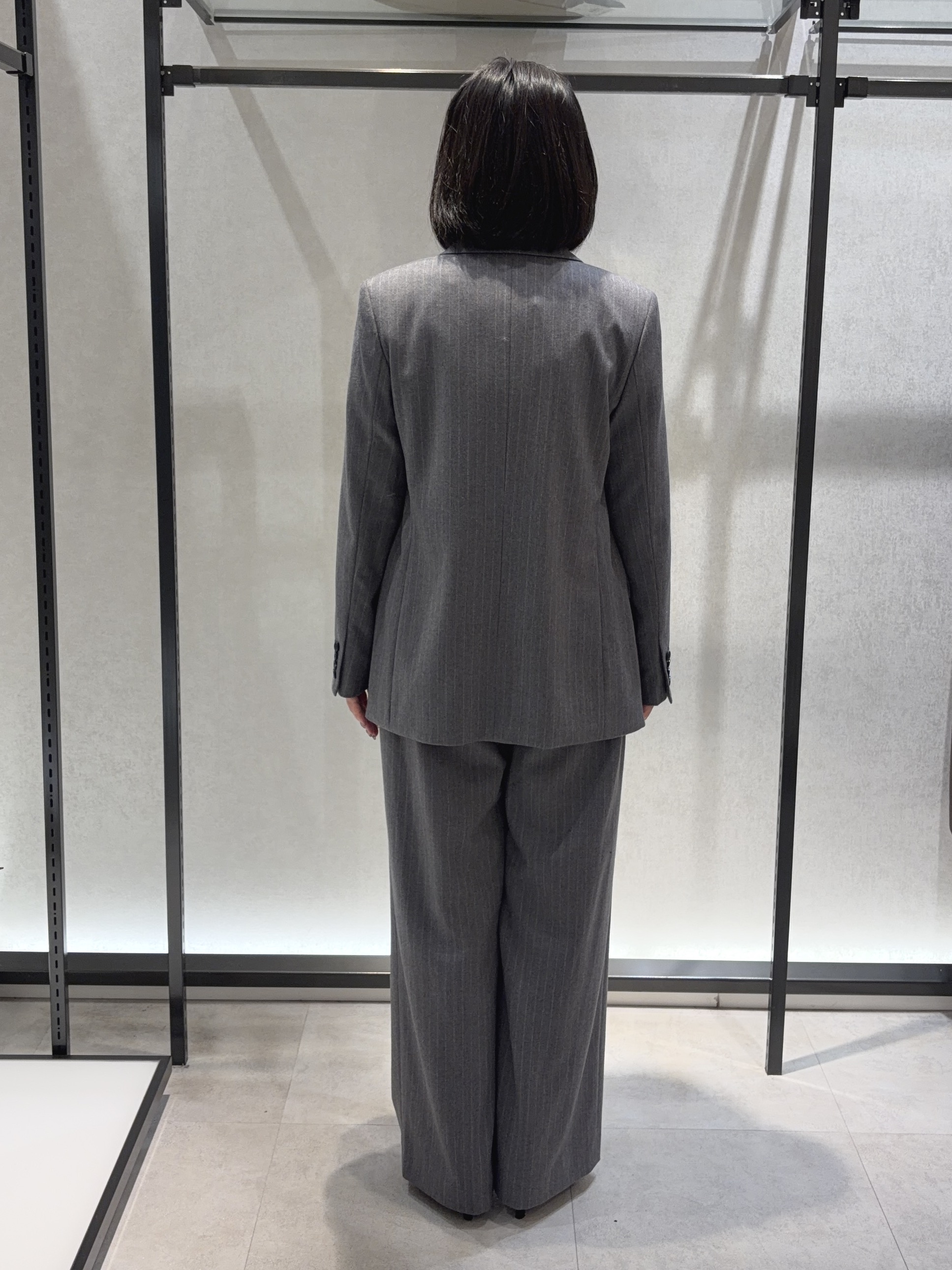 わたなべさんの「UNTITLED｜【セットアップ可/秋羽織り】ウールダブルジャケット」を使ったコーディネート