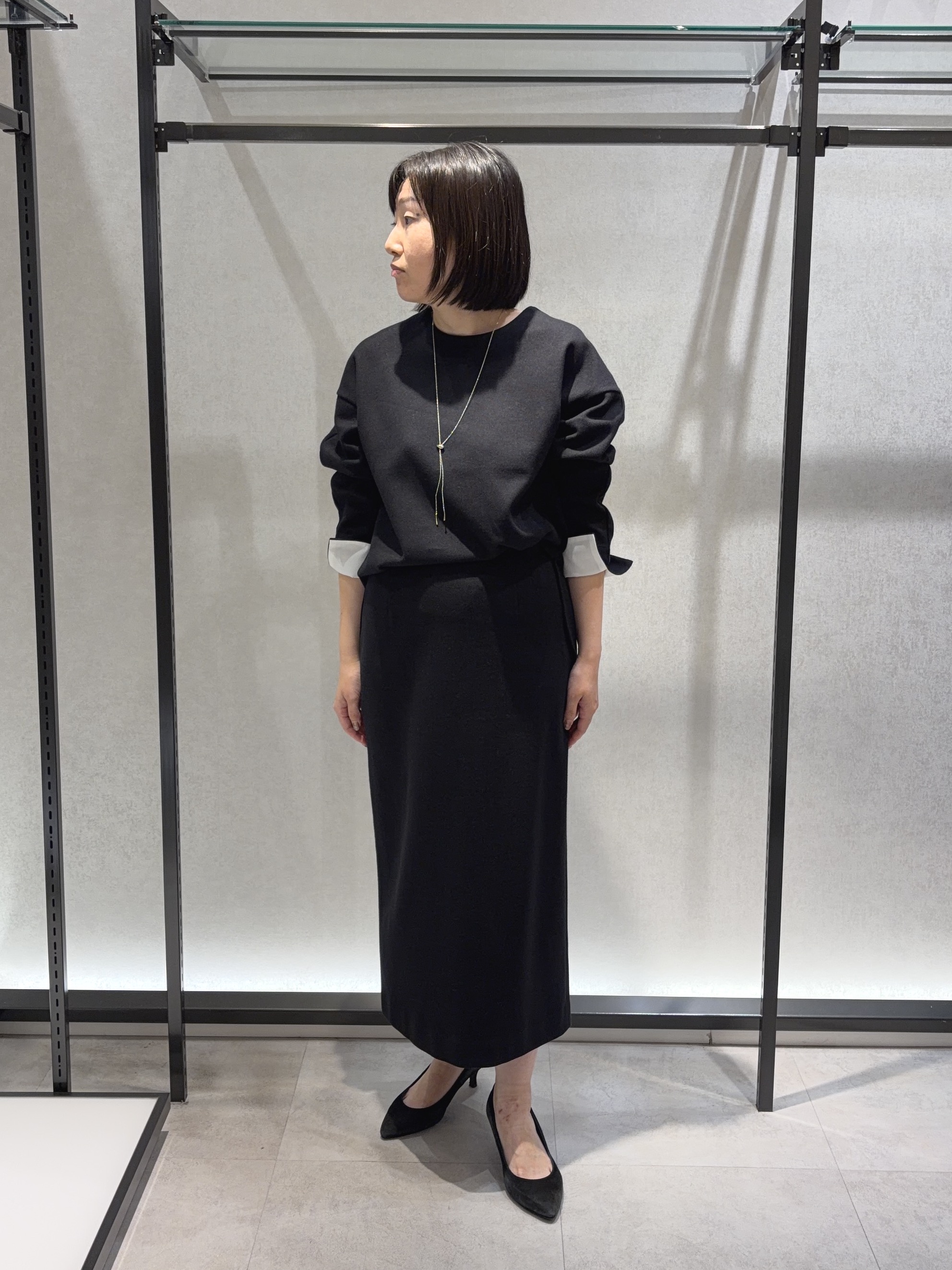 わたなべさんの「UNTITLED｜【軽アウター/秋羽織り】シャギーフーディ―カーディガン」を使ったコーディネート
