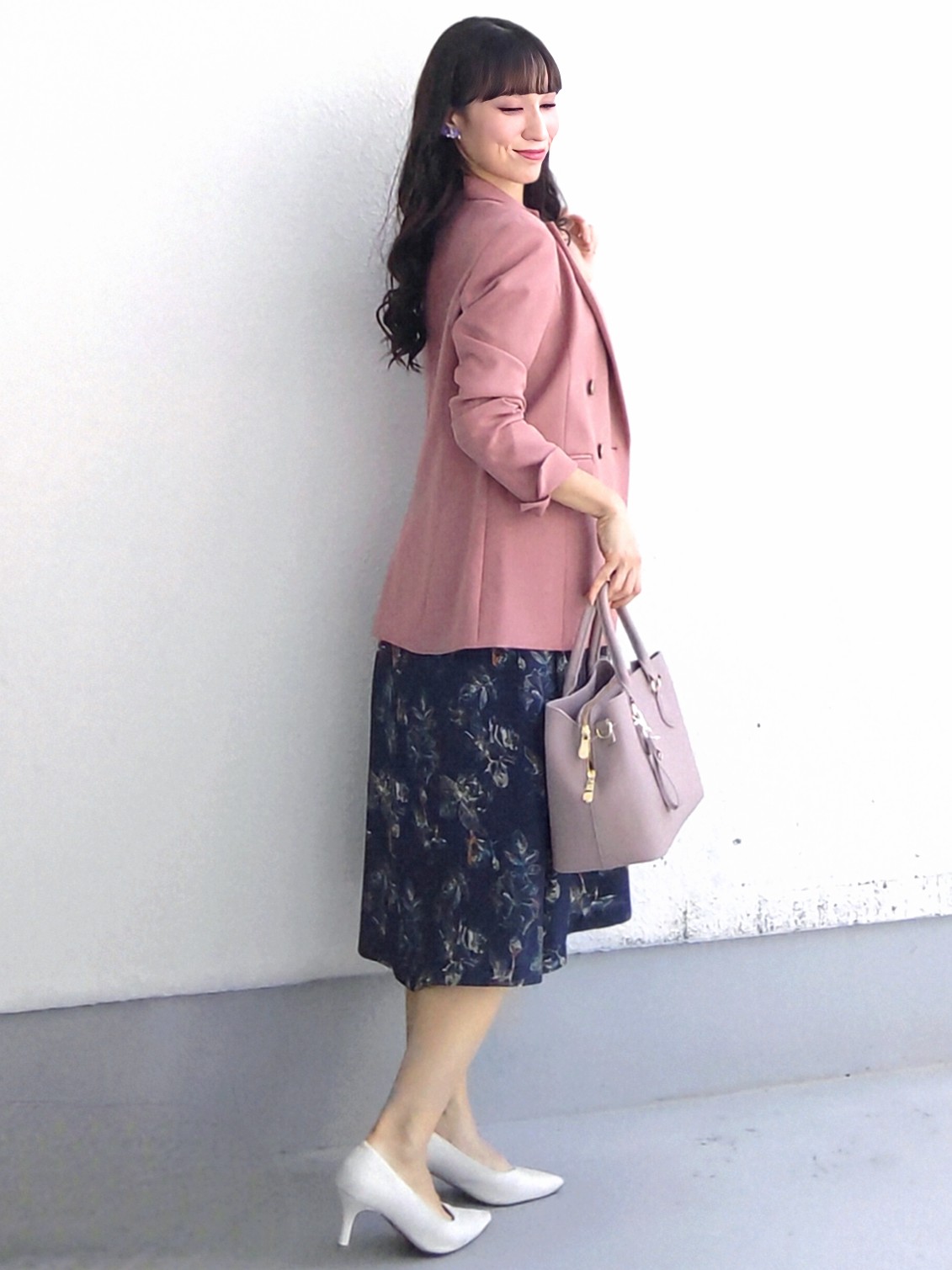 keinaさんの「SunaUna｜【手洗い可／日本製】花柄ワンピース」を使ったコーディネート