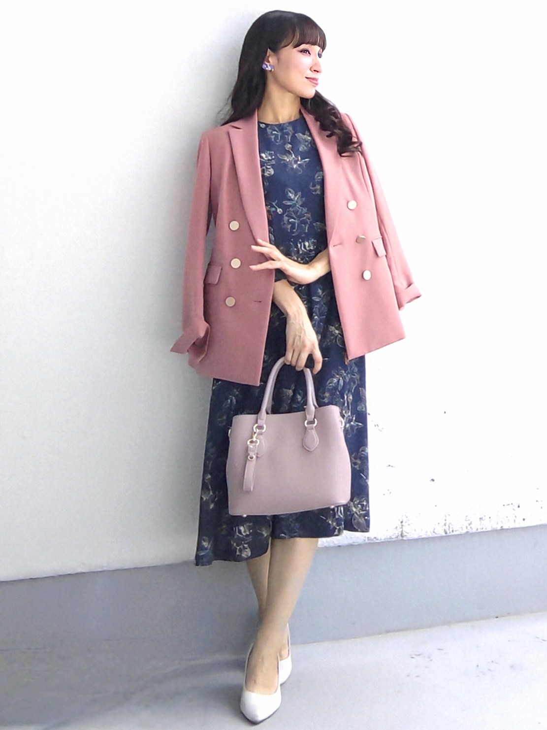 keinaさんの「SunaUna｜【手洗い可／日本製】花柄ワンピース」を使ったコーディネート