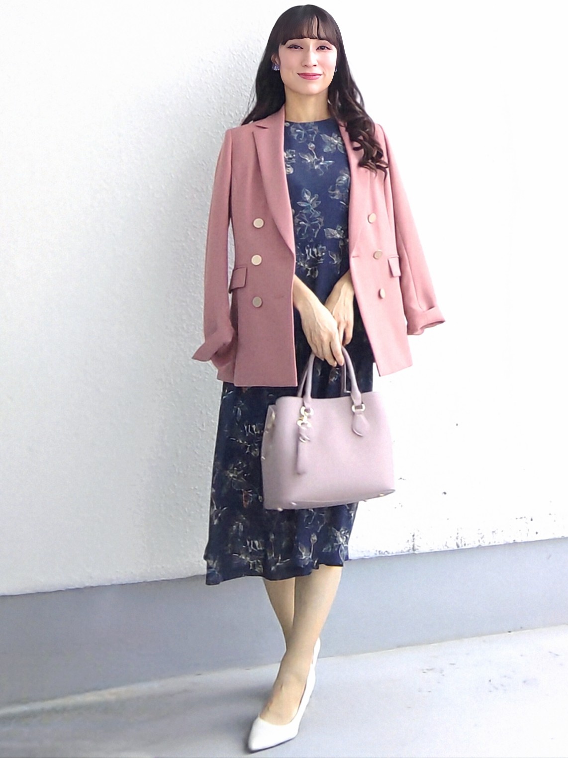 keinaさんの「SunaUna｜【手洗い可／日本製】花柄ワンピース」を使ったコーディネート