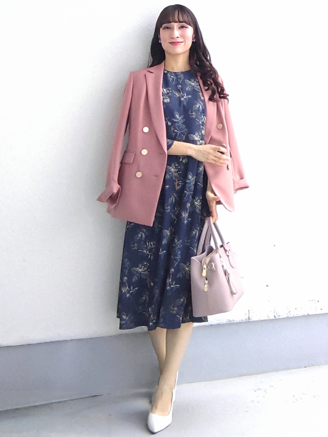 keinaさんの「SunaUna｜【手洗い可／日本製】花柄ワンピース」を使ったコーディネート