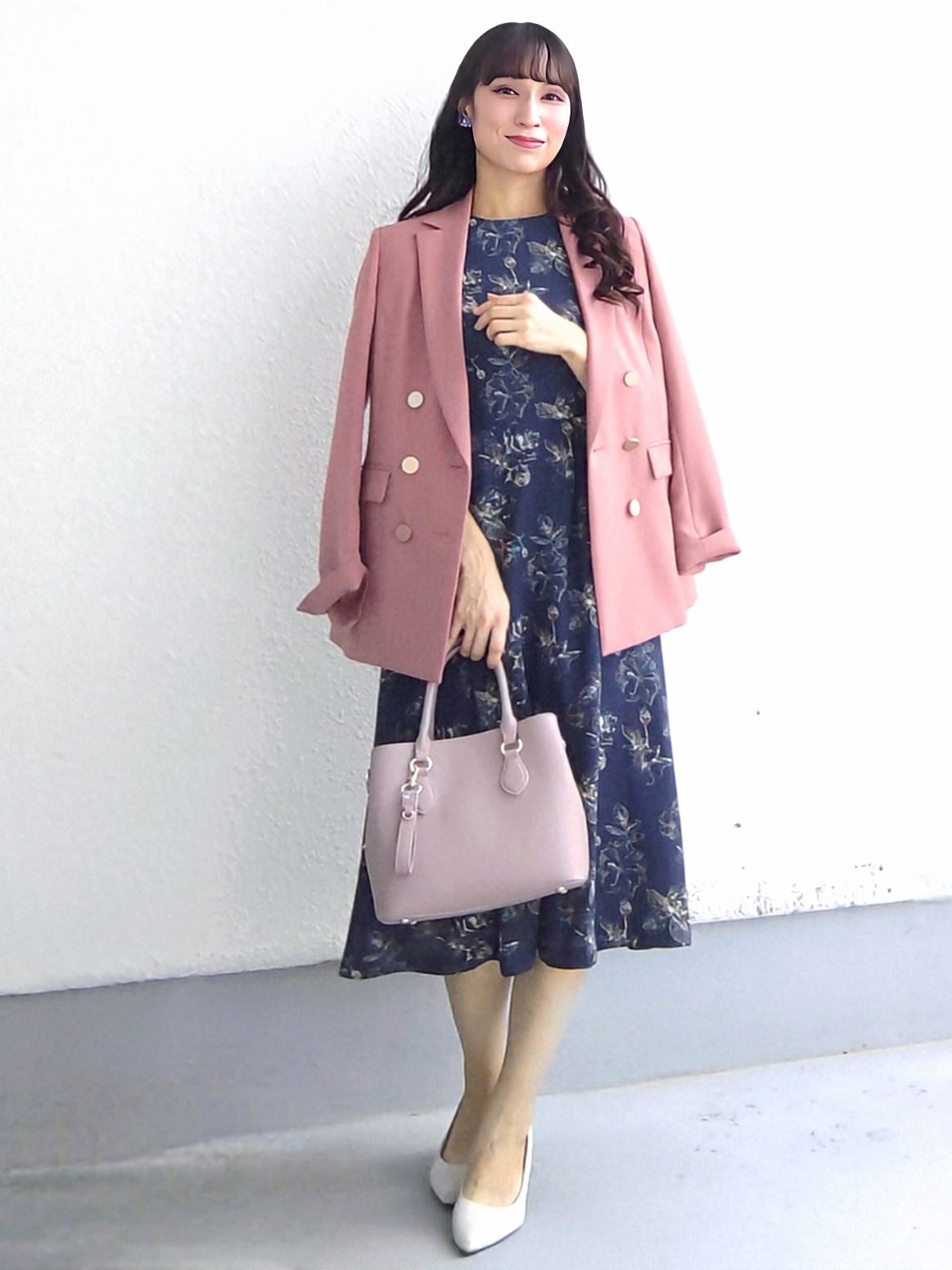 keinaさんの「SunaUna｜【手洗い可／日本製】花柄ワンピース」を使ったコーディネート