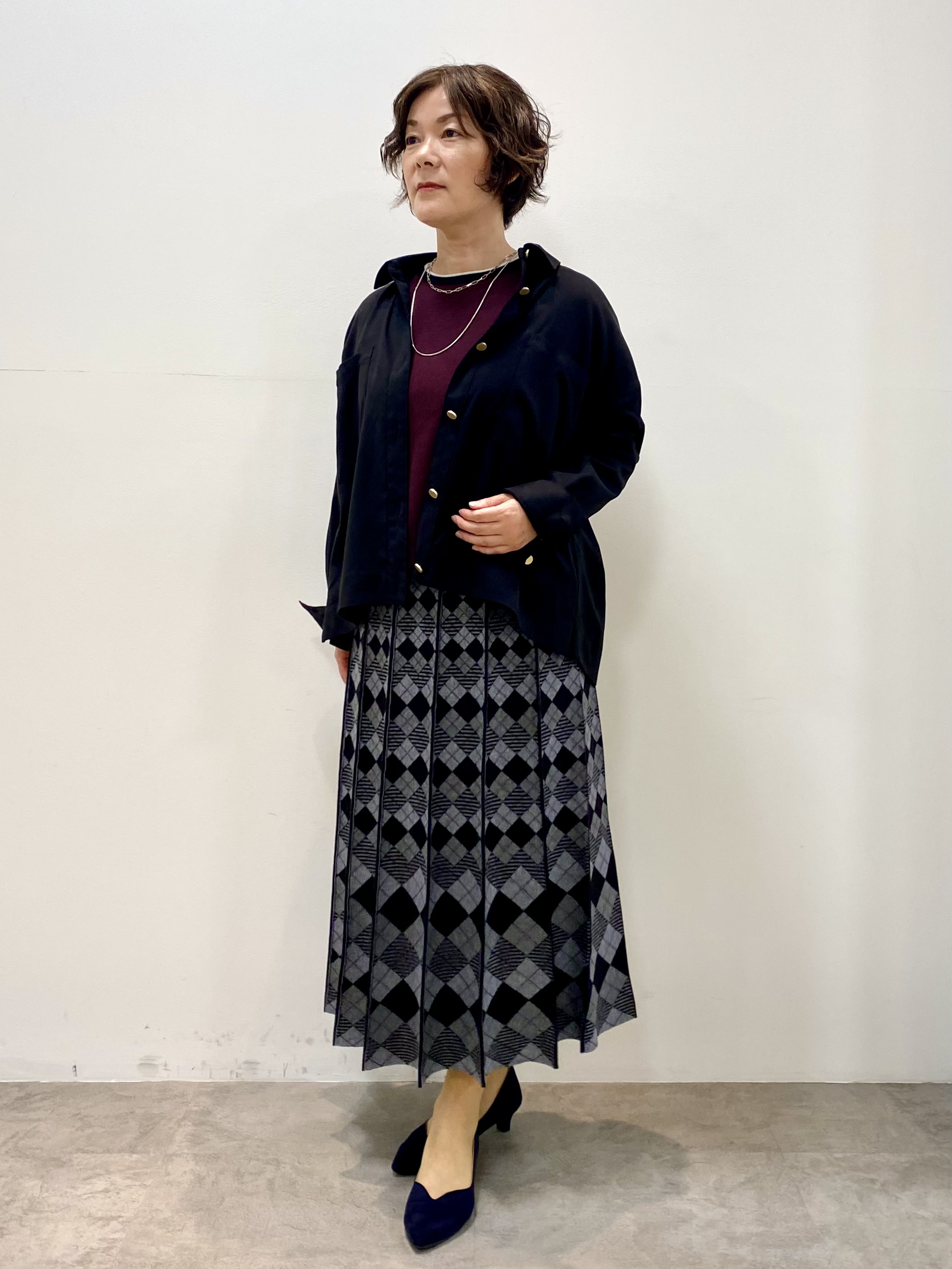 oharaさんの「Reflect｜【羽織◎】スエード調シャツ」を使ったコーディネート