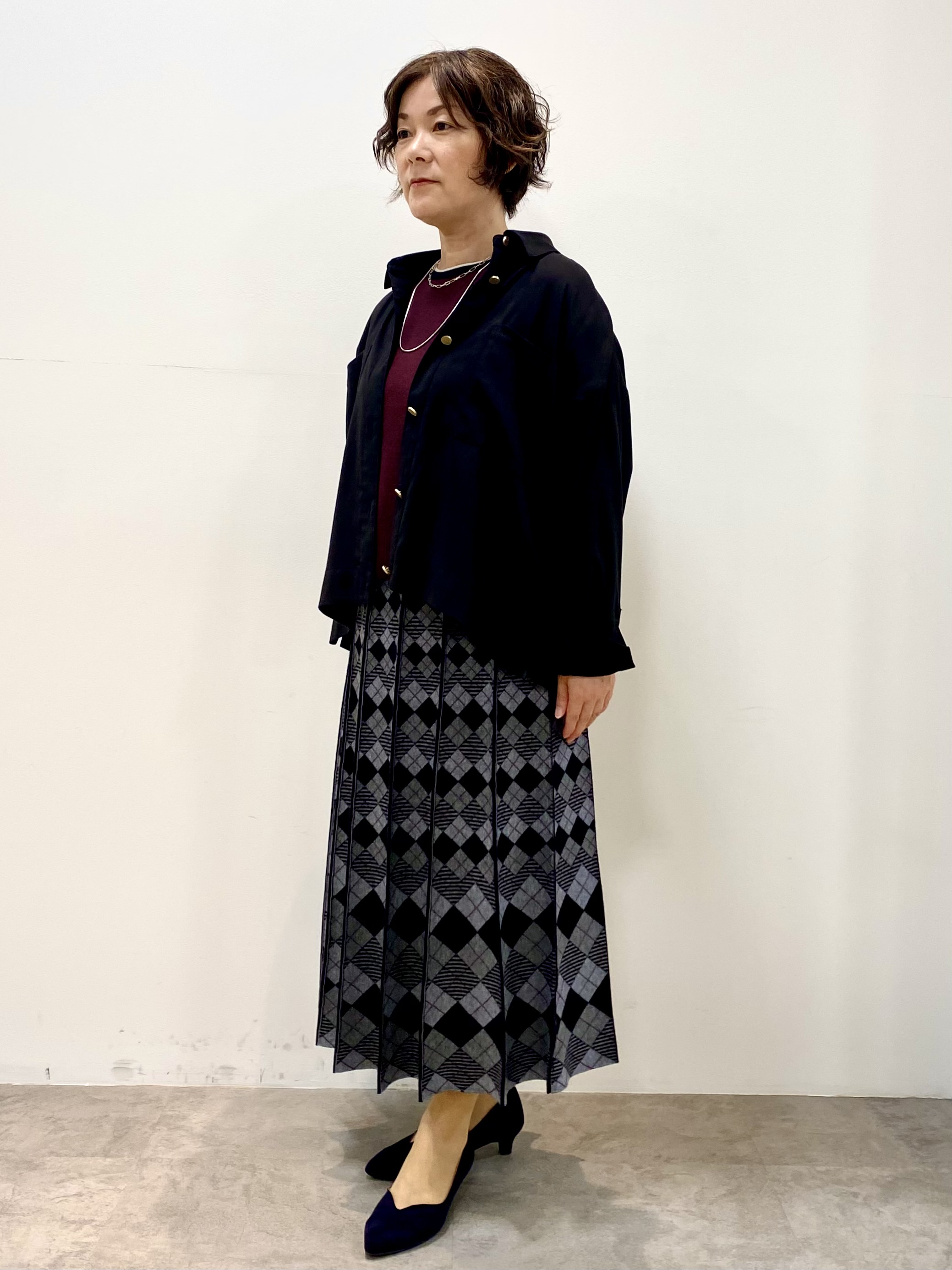 oharaさんの「Reflect｜【羽織◎】スエード調シャツ」を使ったコーディネート