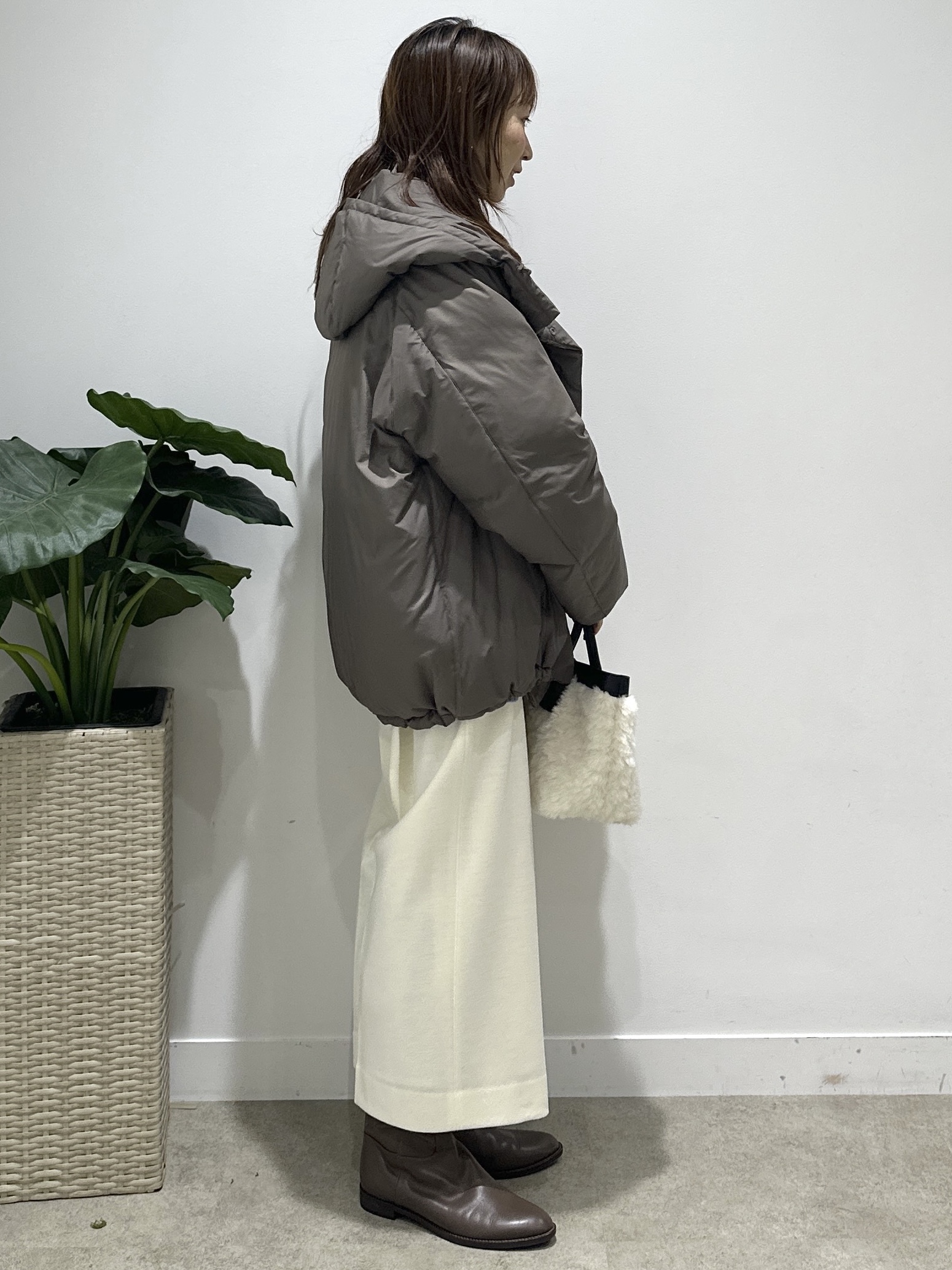 Miwaさんの「UNTITLED｜【ステンレスチェーン】クロスリングネックレス」を使ったコーディネート