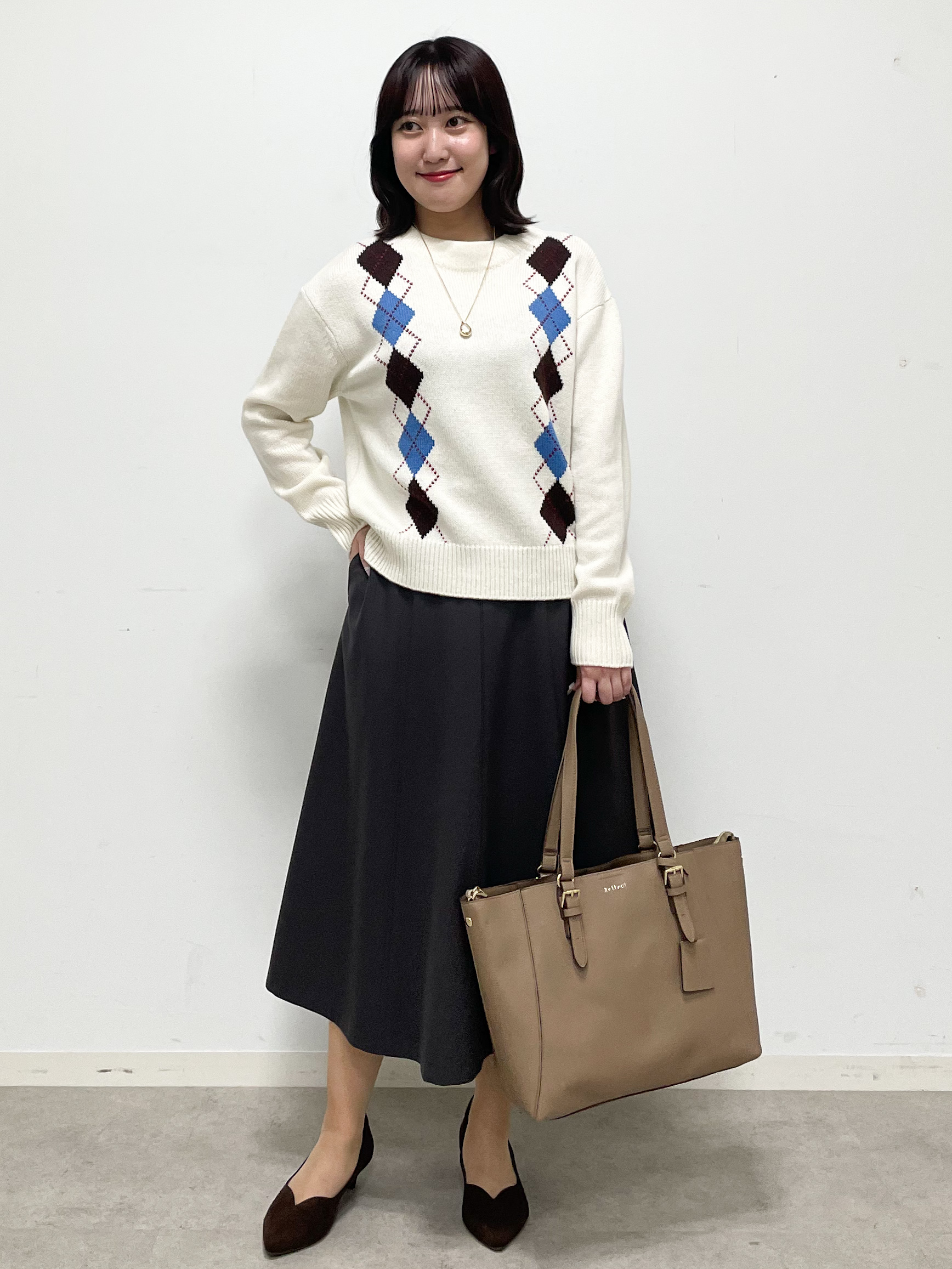 yukariさんの「Reflect｜【通勤◎】&rsquo;26秋冬毎日バッグ」を使ったコーディネート