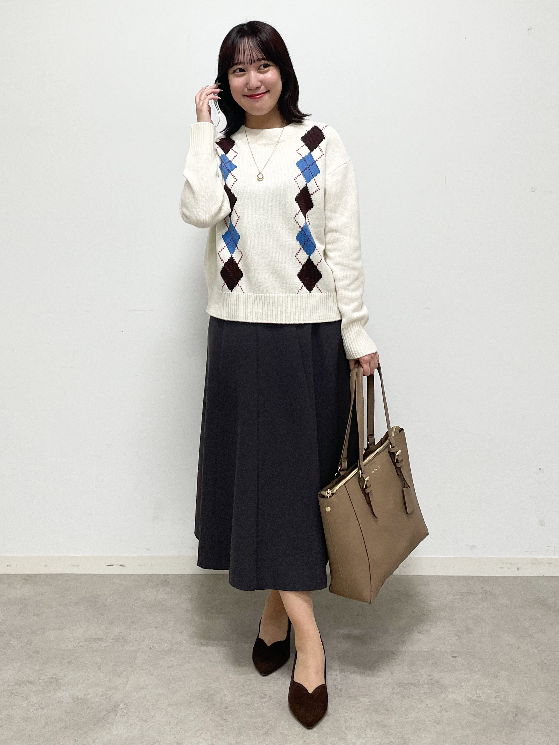 yukariさんの「Reflect｜【通勤◎】&rsquo;26秋冬毎日バッグ」を使ったコーディネート