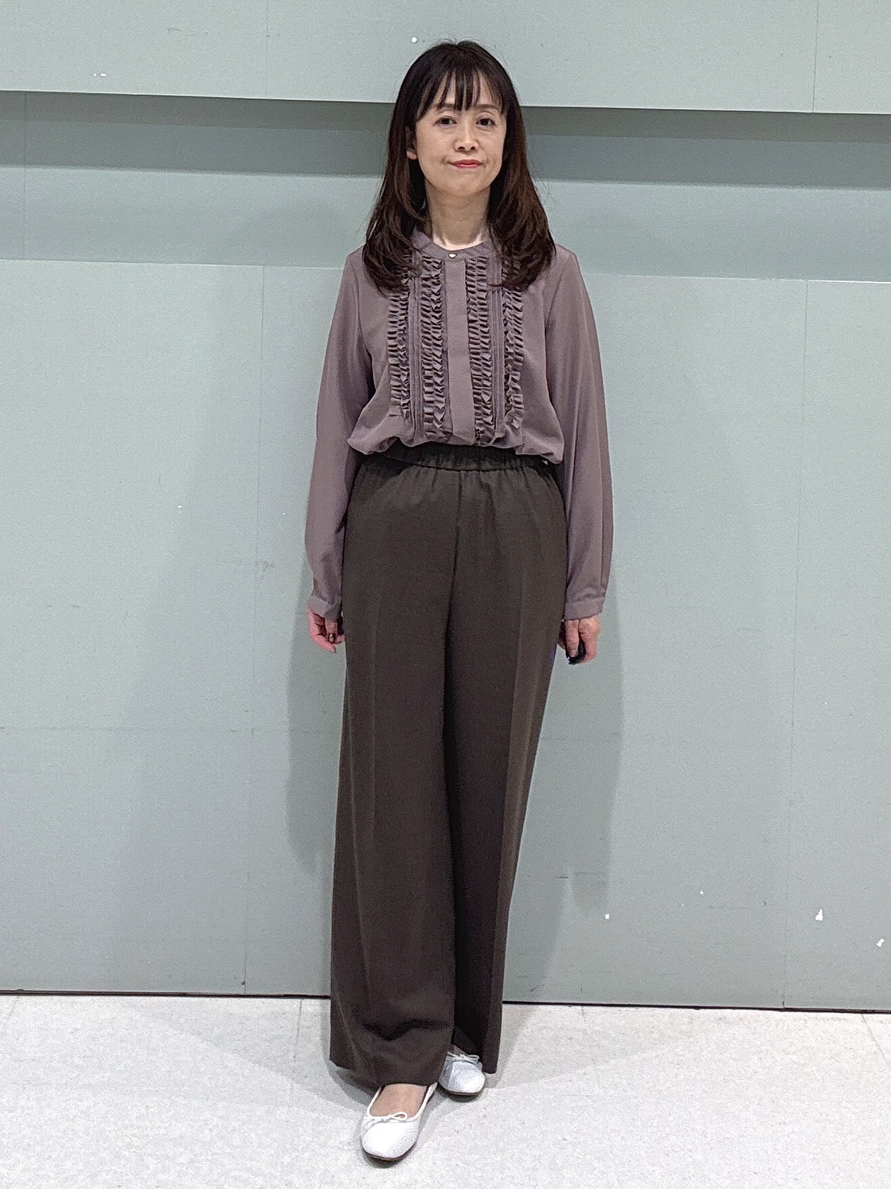makiさんの「UNTITLED｜【ジャケットライク/秋羽織り】ファンシーヤーンツイードニットカーディガン」を使ったコーディネート