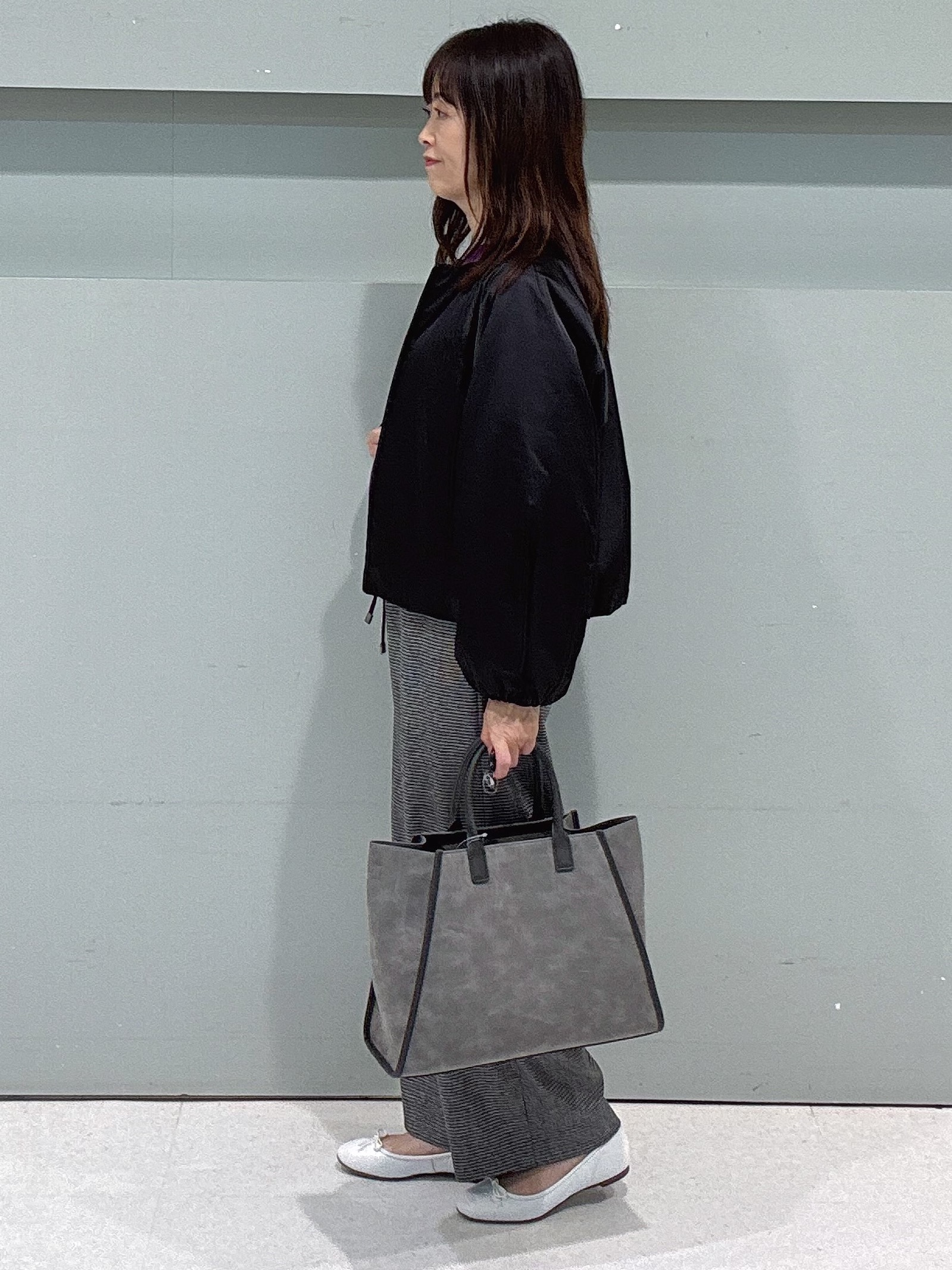 makiさんの「UNTITLED｜【軽アウター/中綿/秋冬コート】ショートブルゾン」を使ったコーディネート