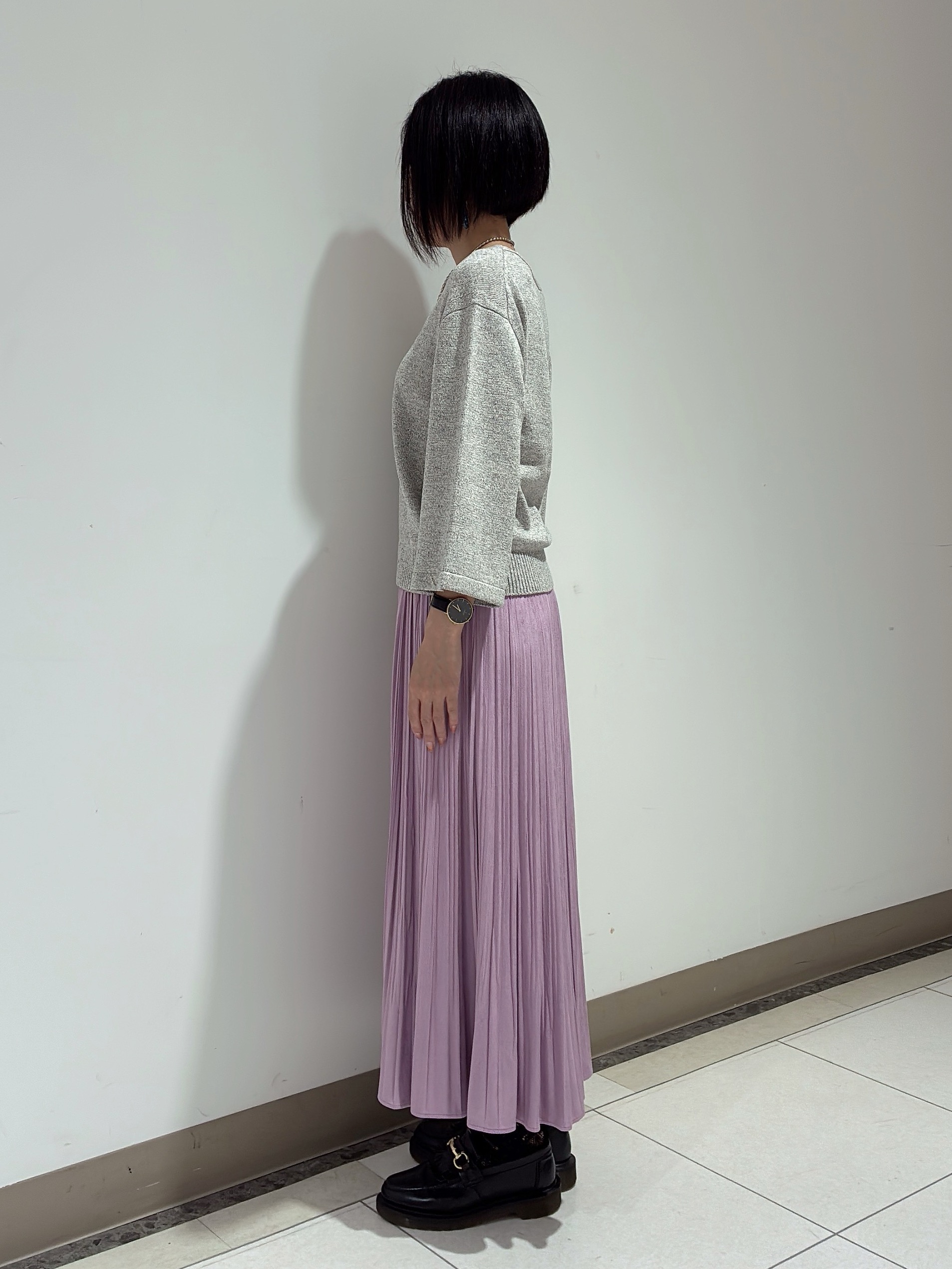 環さんの「UNTITLED｜【軽アウター/中綿/秋冬コート】ショートブルゾン」を使ったコーディネート