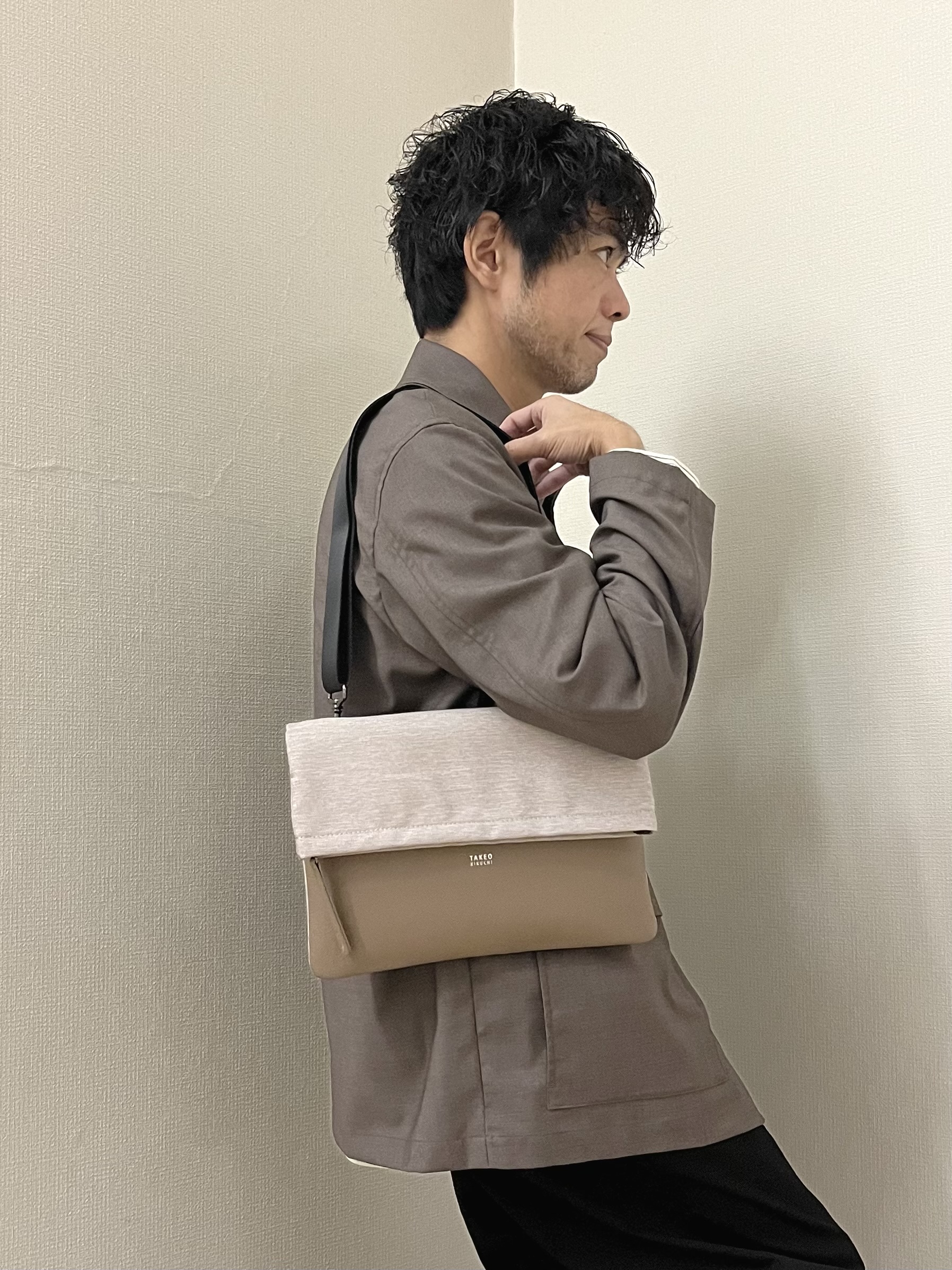 URAさんの「TAKEO KIKUCHI｜ストレッチカバーオールジャケット」を使ったコーディネート