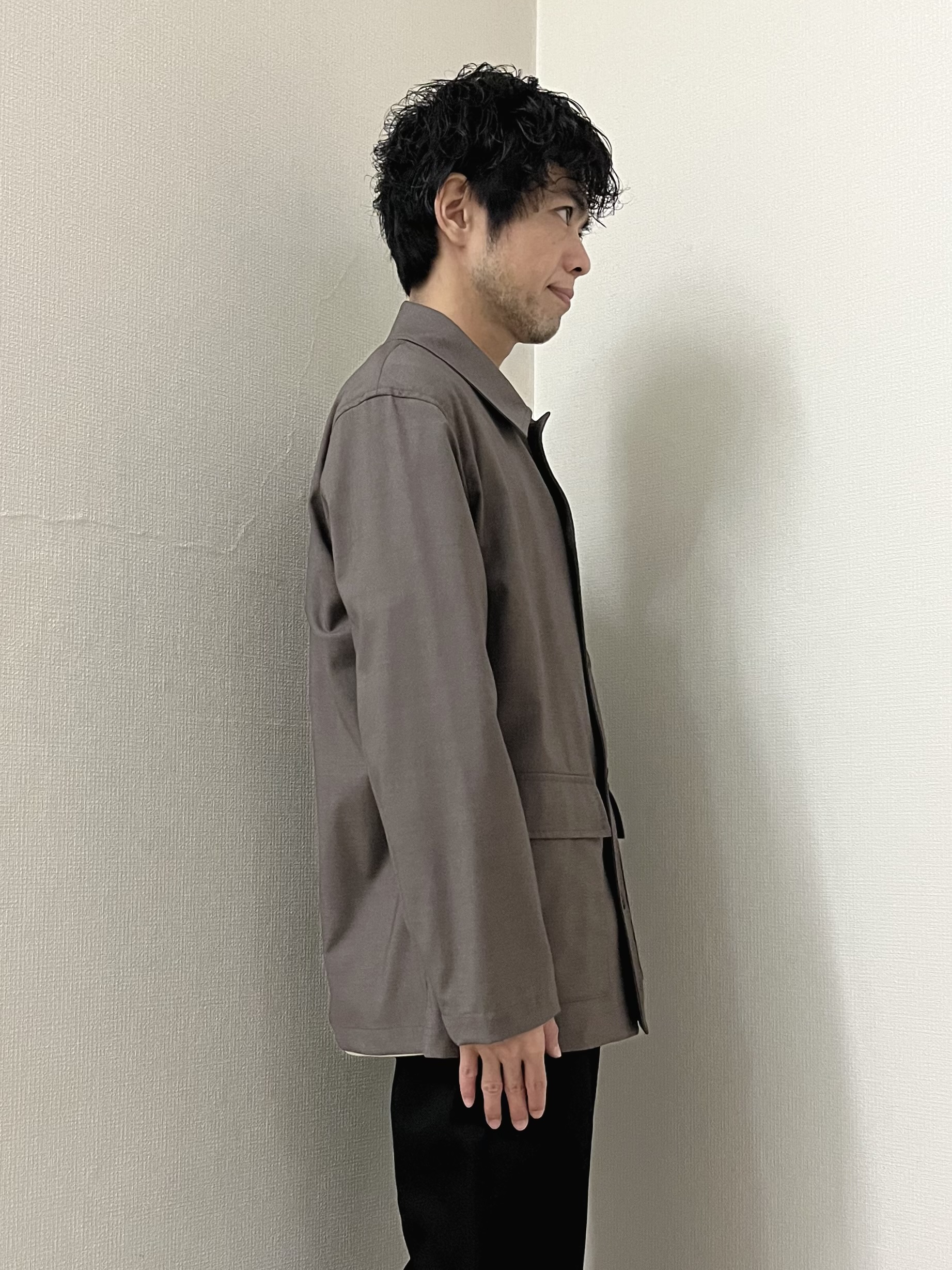 URAさんの「TAKEO KIKUCHI｜ストレッチカバーオールジャケット」を使ったコーディネート