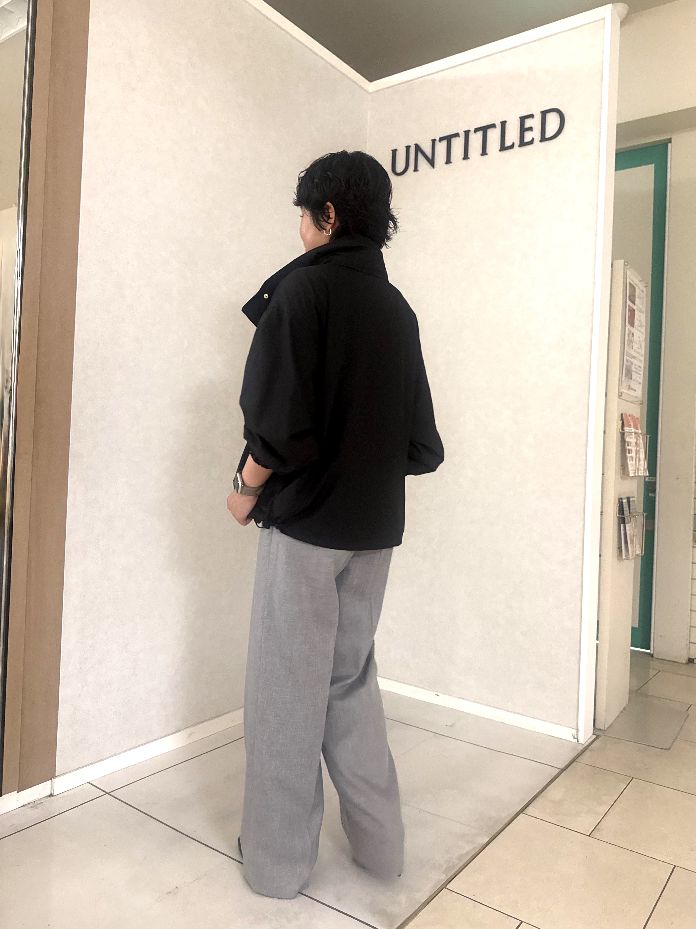 かなこさんの「UNTITLED｜【撥水/秋羽織り/2way】タフタマウンテンパーカー」を使ったコーディネート