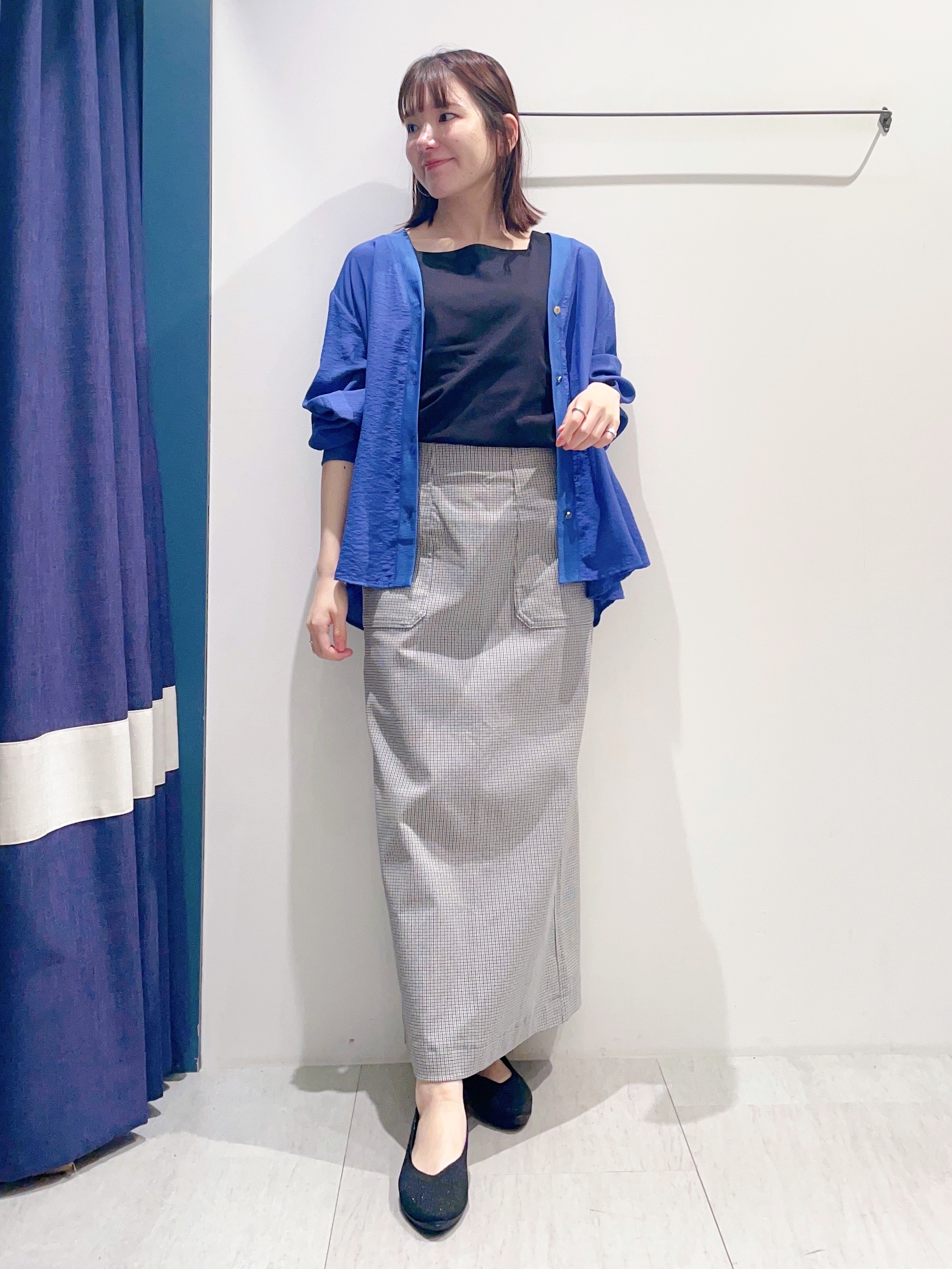 haruさんの「grove｜シアーシャツカーディガン」を使ったコーディネート
