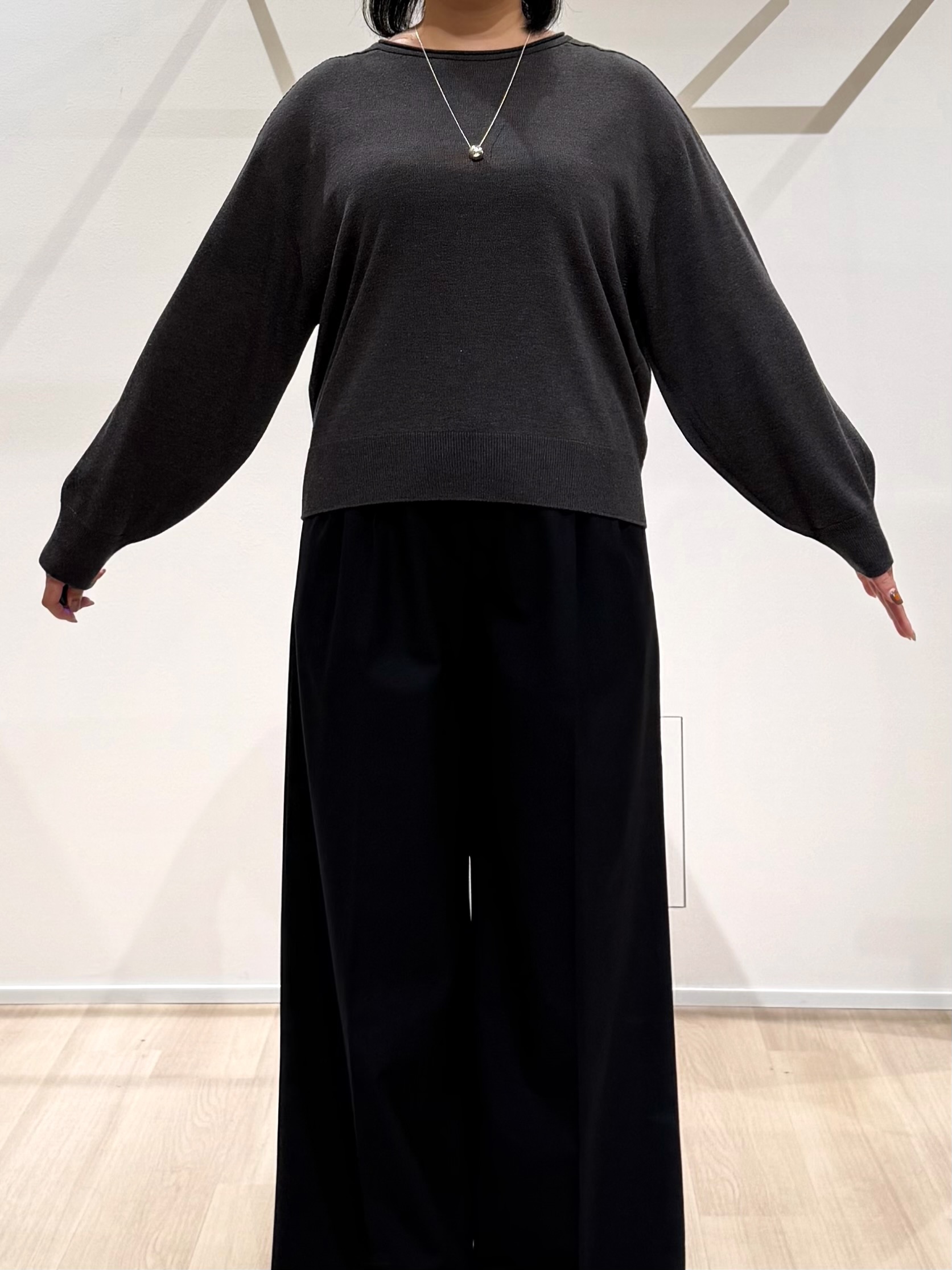 TOMOMIさんの「UNTITLED｜【撥水/軽量/薄中綿入り】スタンドカラーコート」を使ったコーディネート