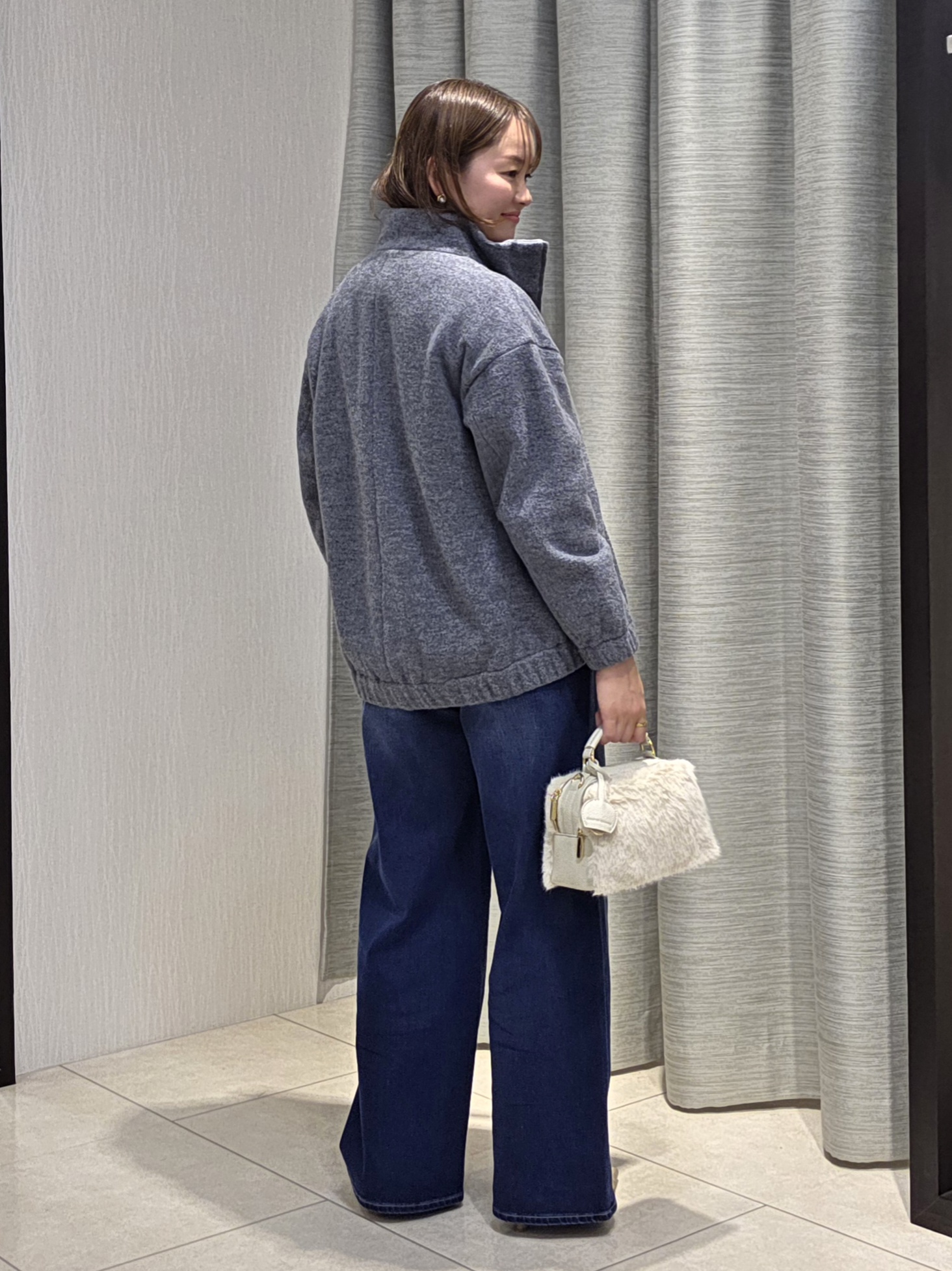 naokoさんの「UNTITLED｜【軽アウター/きれいめスポーティ】スタンドカラージップコート」を使ったコーディネート