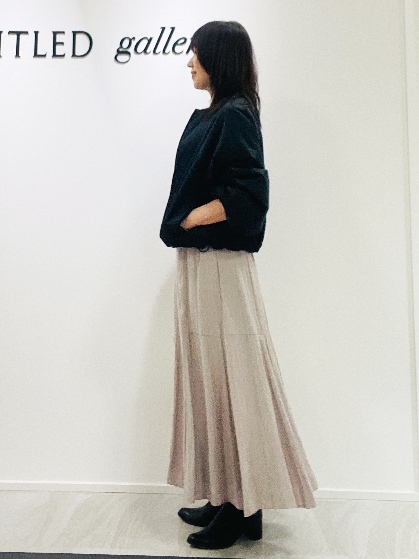 めいさんの「UNTITLED｜【軽アウター/中綿/秋冬コート】ショートブルゾン」を使ったコーディネート