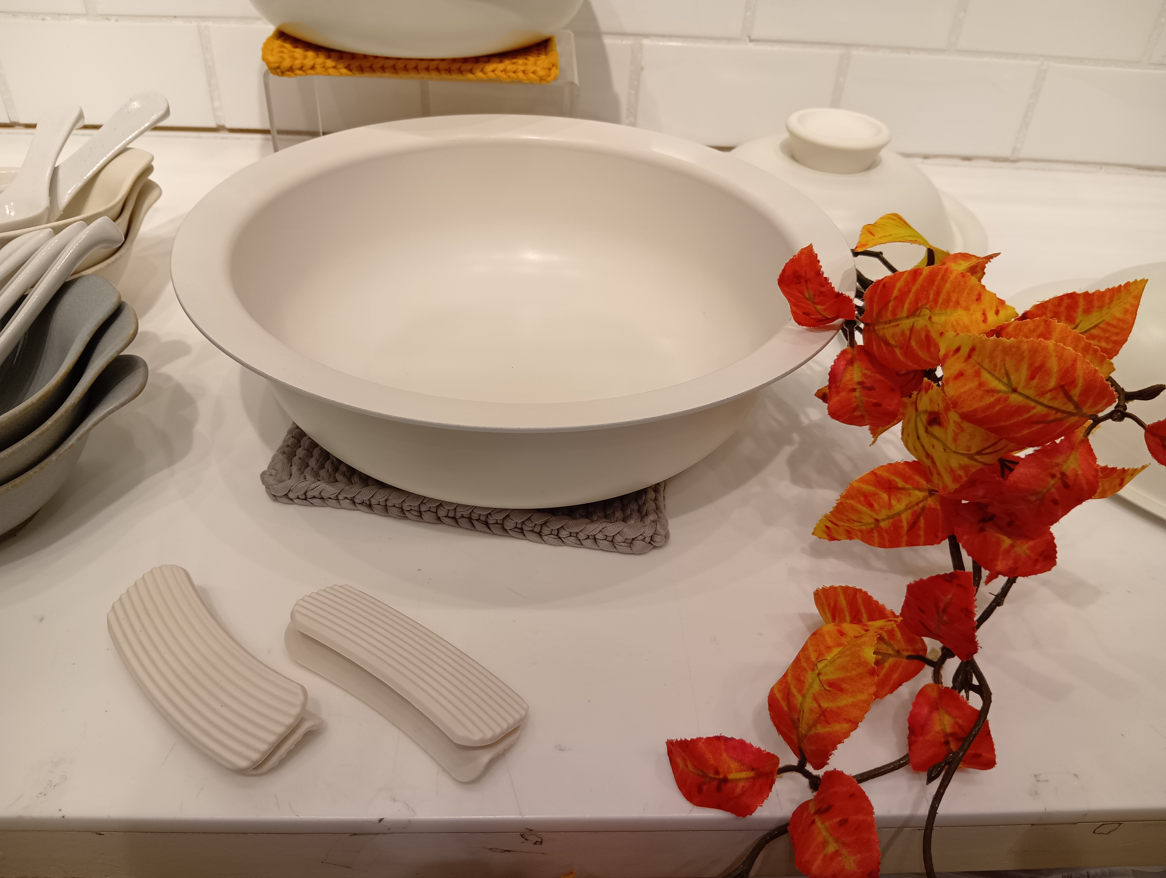S.Tさんの「212 KITCHEN STORE｜年中使える蒸し皿付き卓上鍋 20cm ＜COPAN コパン＞」を使ったコーディネート