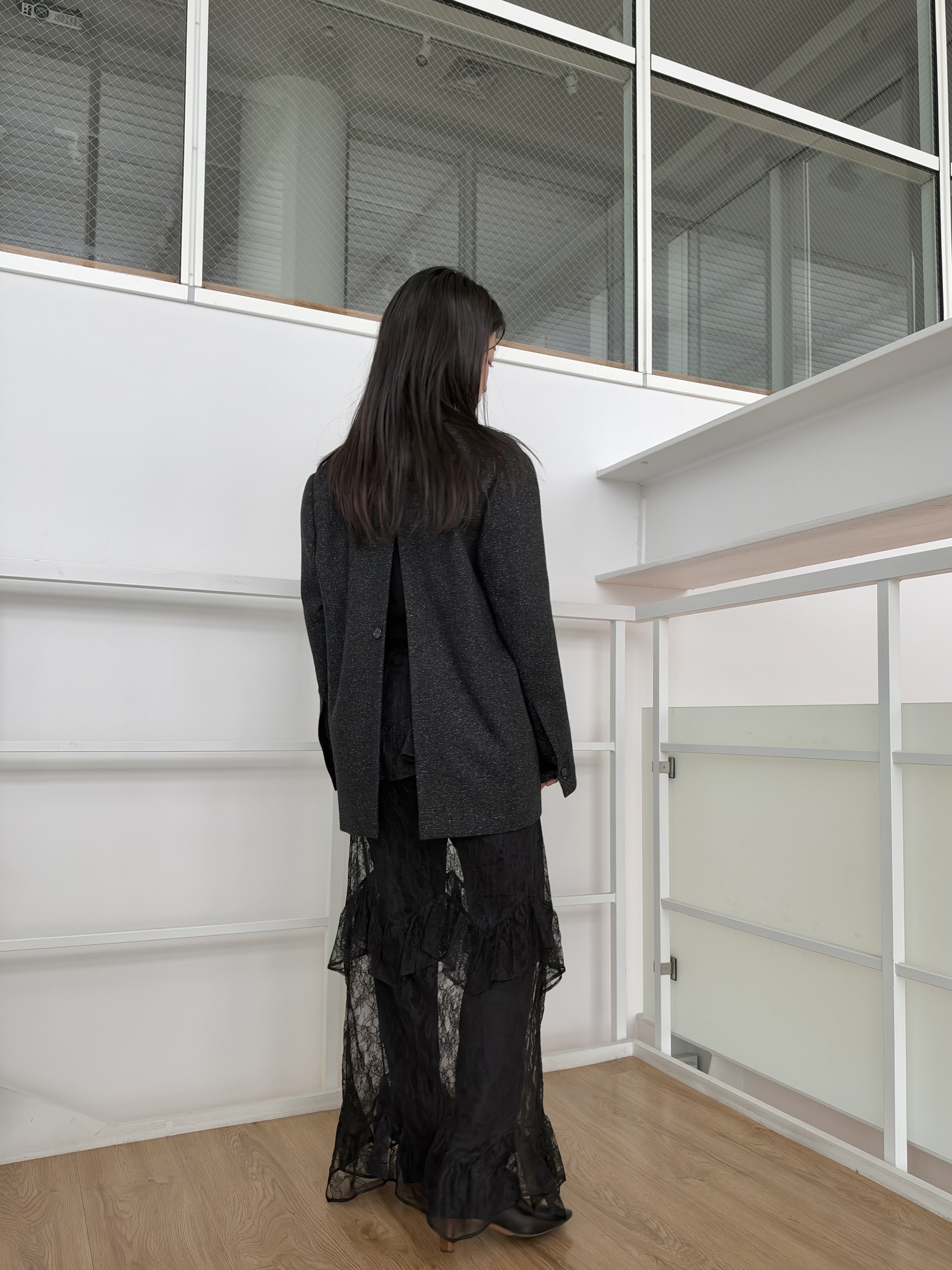 丸山加奈子さんの「CODE A｜soft nep convertible jacket」を使ったコーディネート