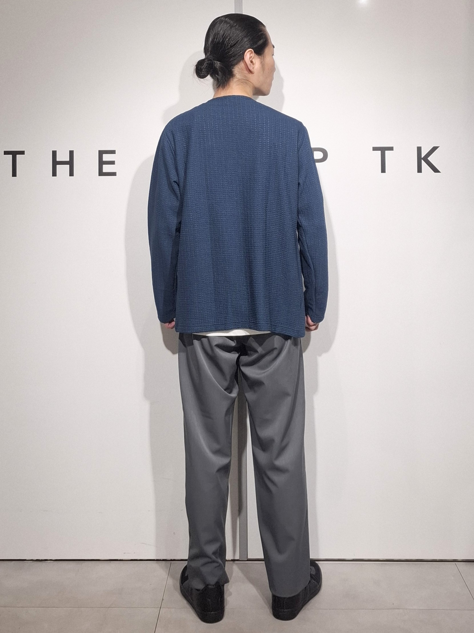 葵さんの「THE SHOP TK｜【2点セット／洗濯機OK】長袖カーディガン+半袖Tシャツ」を使ったコーディネート