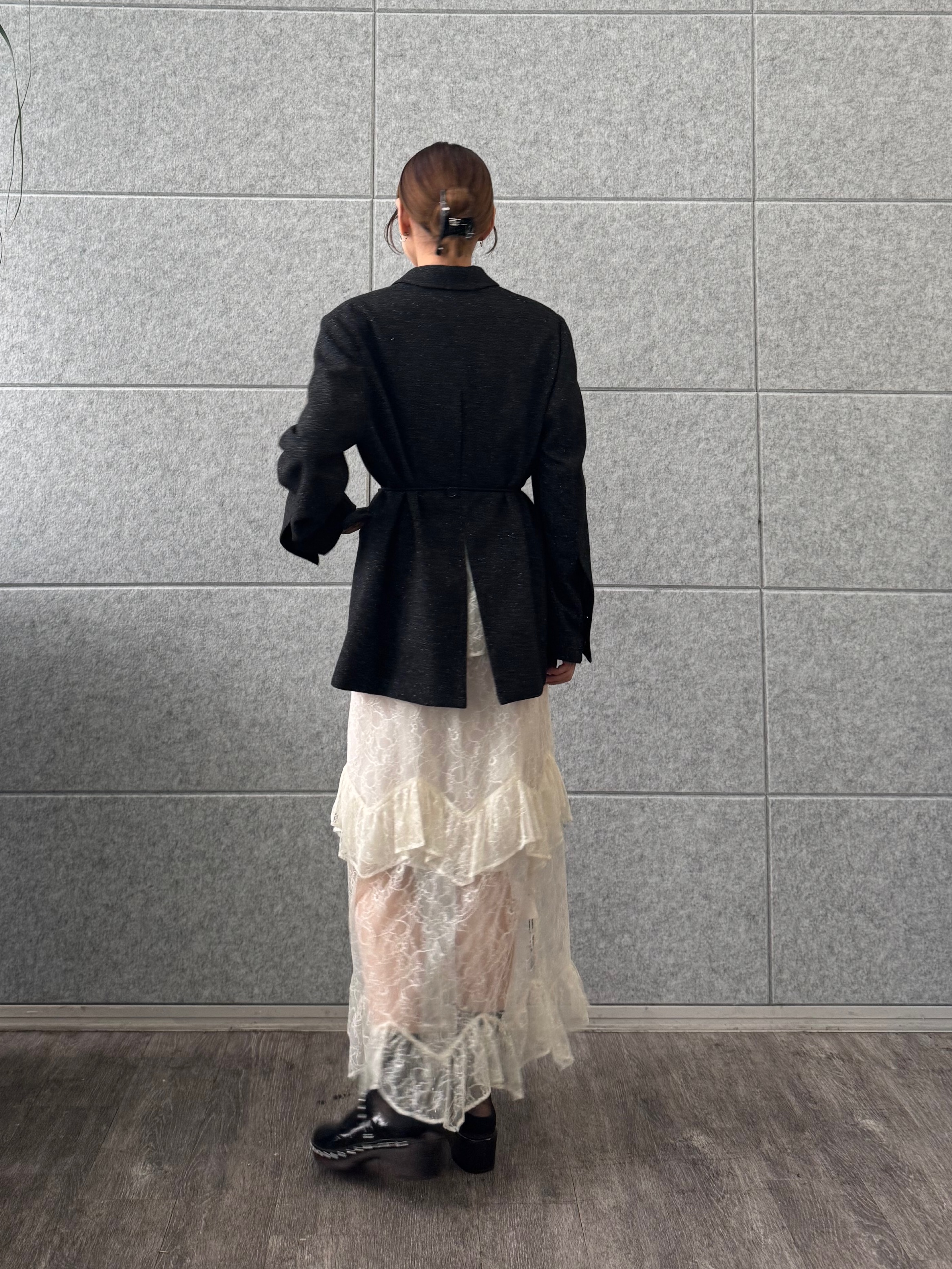designer yukaさんの「CODE A｜soft nep convertible jacket」を使ったコーディネート