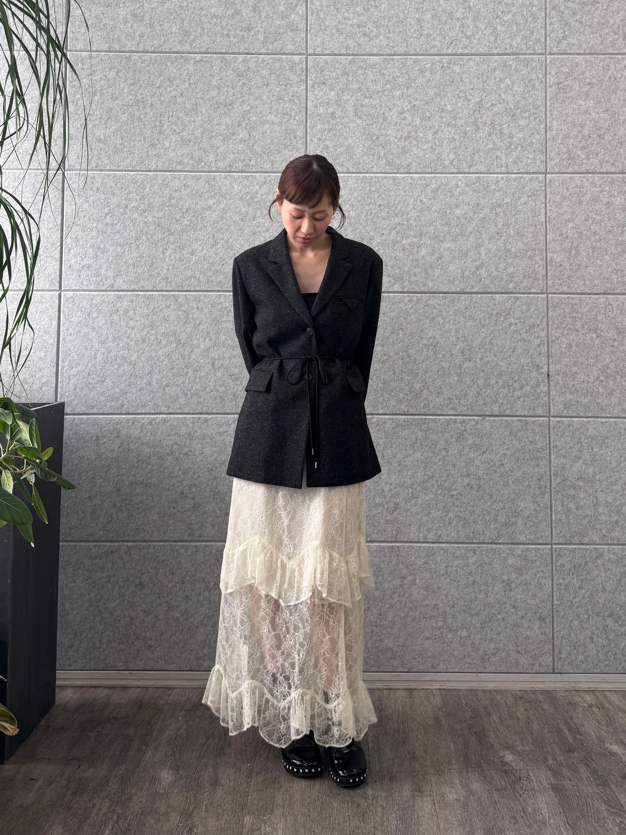 designer yukaさんの「CODE A｜soft nep convertible jacket」を使ったコーディネート