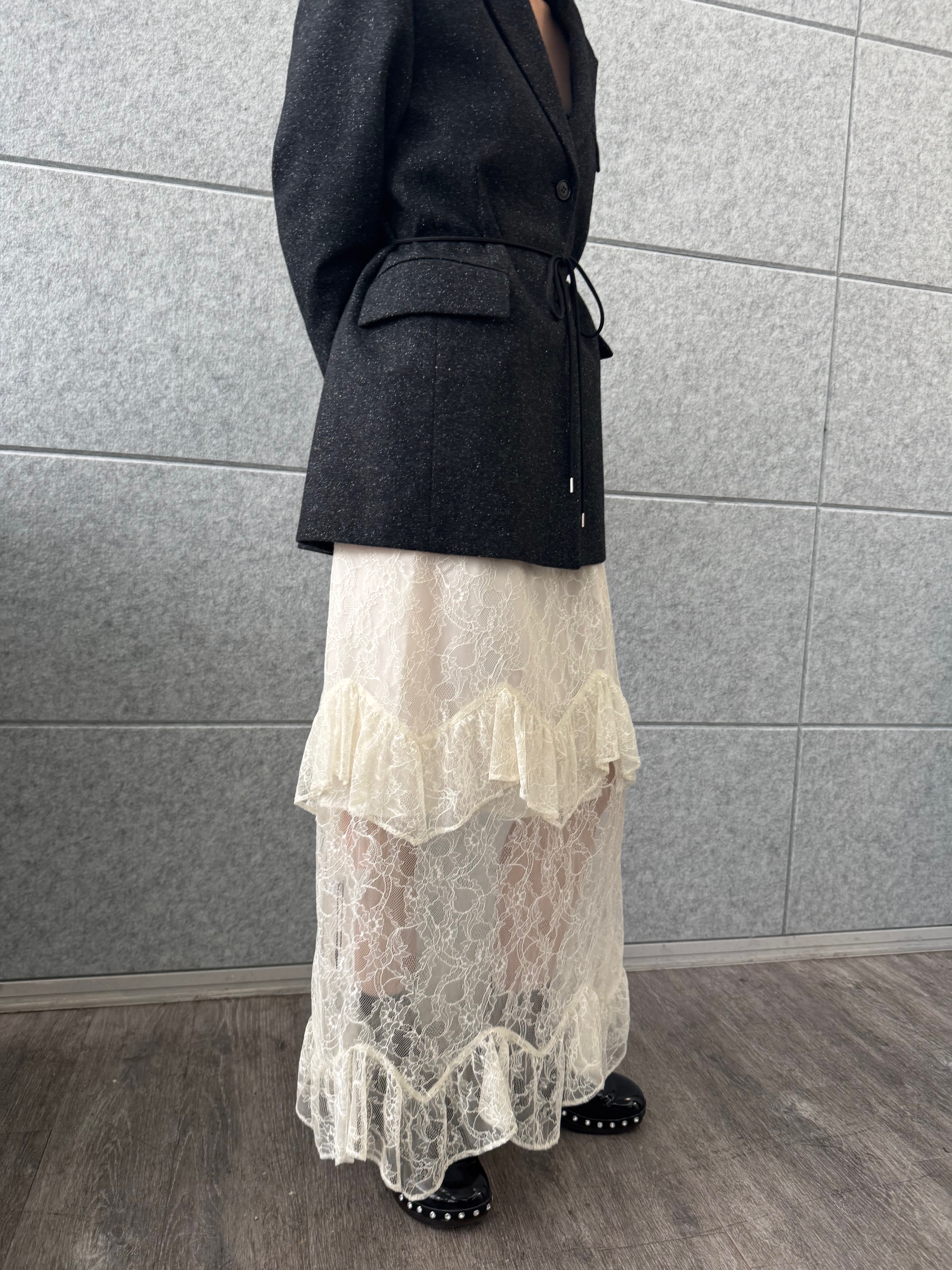 designer yukaさんの「CODE A｜soft nep convertible jacket」を使ったコーディネート