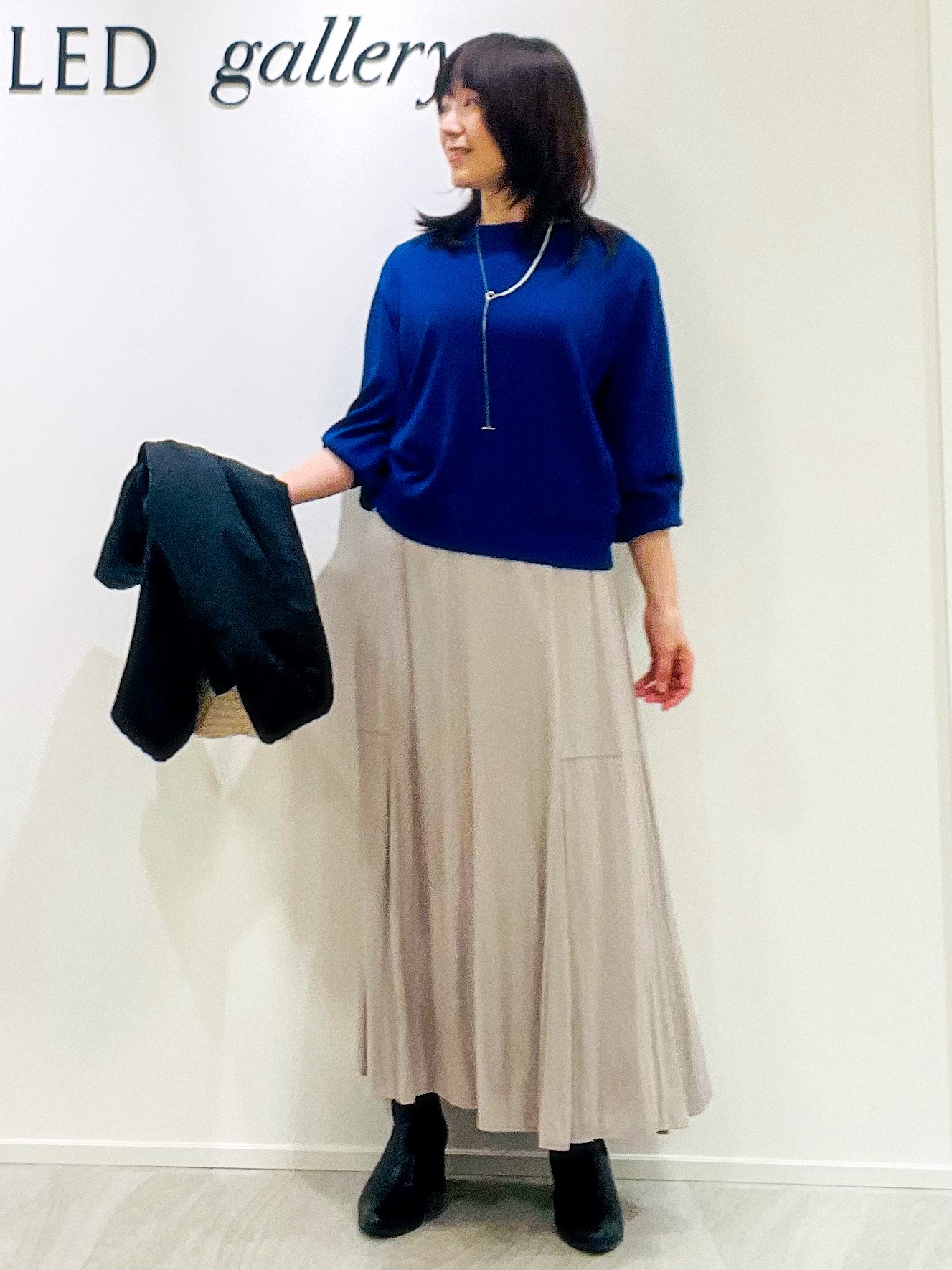 めいさんの「UNTITLED｜【軽アウター/中綿/秋冬コート】ショートブルゾン」を使ったコーディネート