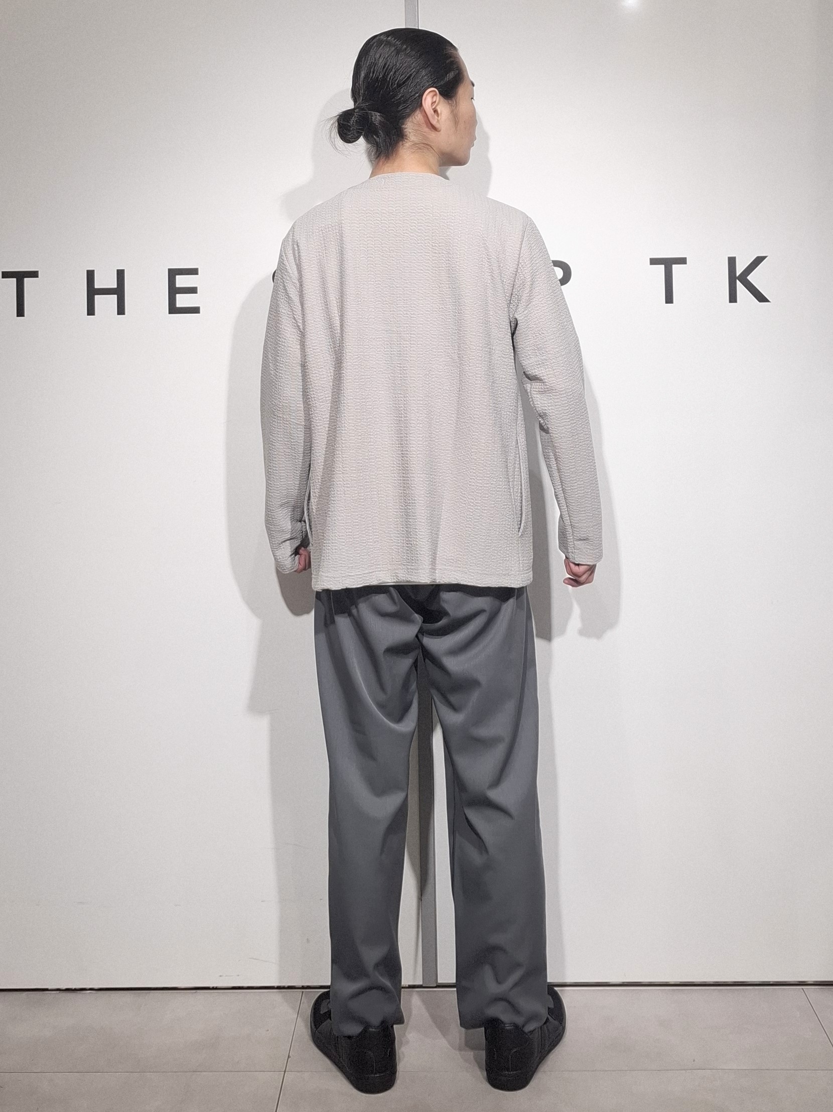 葵さんの「THE SHOP TK｜【2点セット／洗濯機OK】長袖カーディガン+半袖Tシャツ」を使ったコーディネート