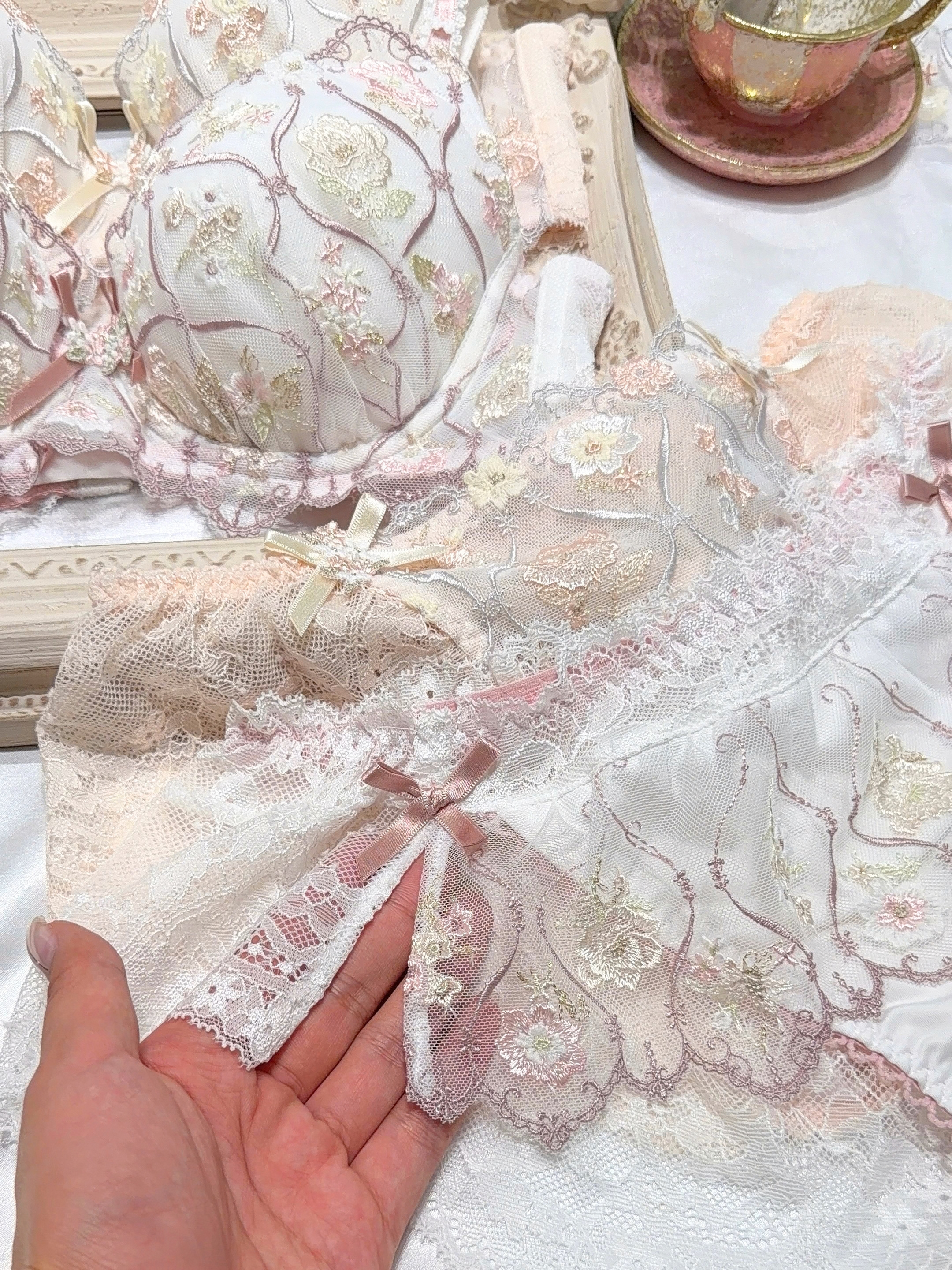 cocoさんの「Risa Magli｜プルメリア ブラジャー （B－C） ＜S Make Type＞」を使ったコーディネート