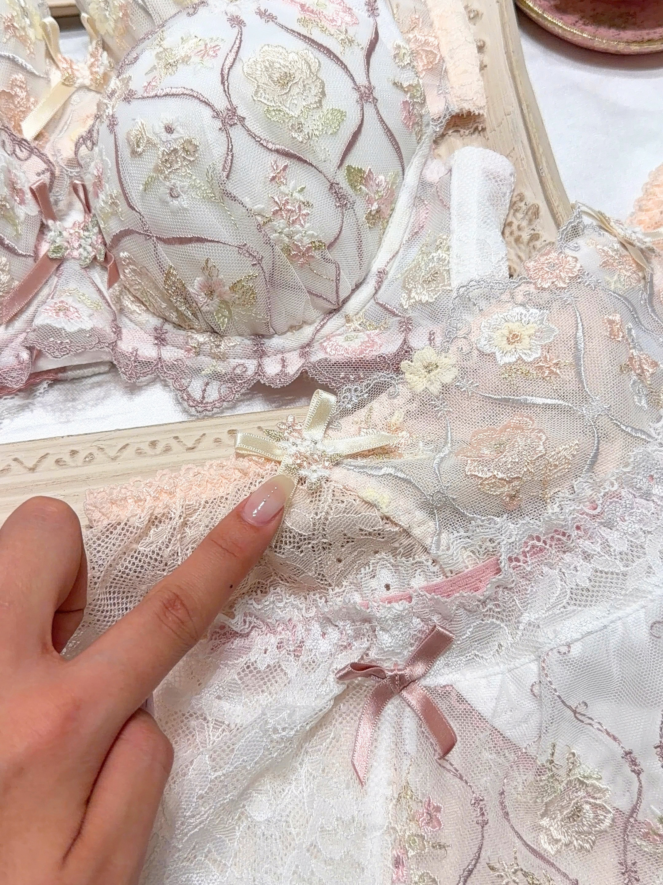 cocoさんの「Risa Magli｜プルメリア ブラジャー （B－C） ＜S Make Type＞」を使ったコーディネート