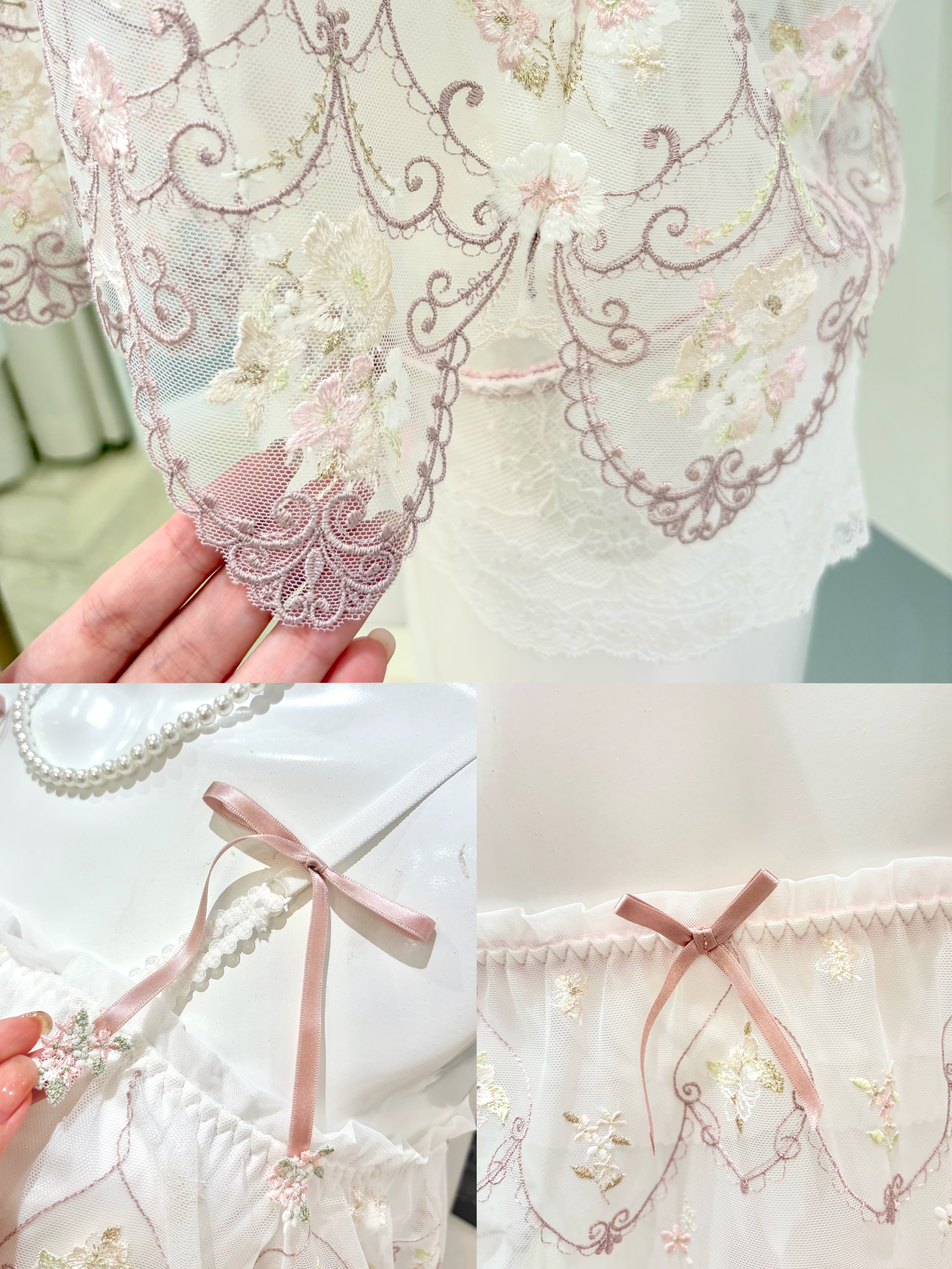 Rieさんの「Risa Magli｜プルメリア ブラジャー （B－C） ＜S Make Type＞」を使ったコーディネート