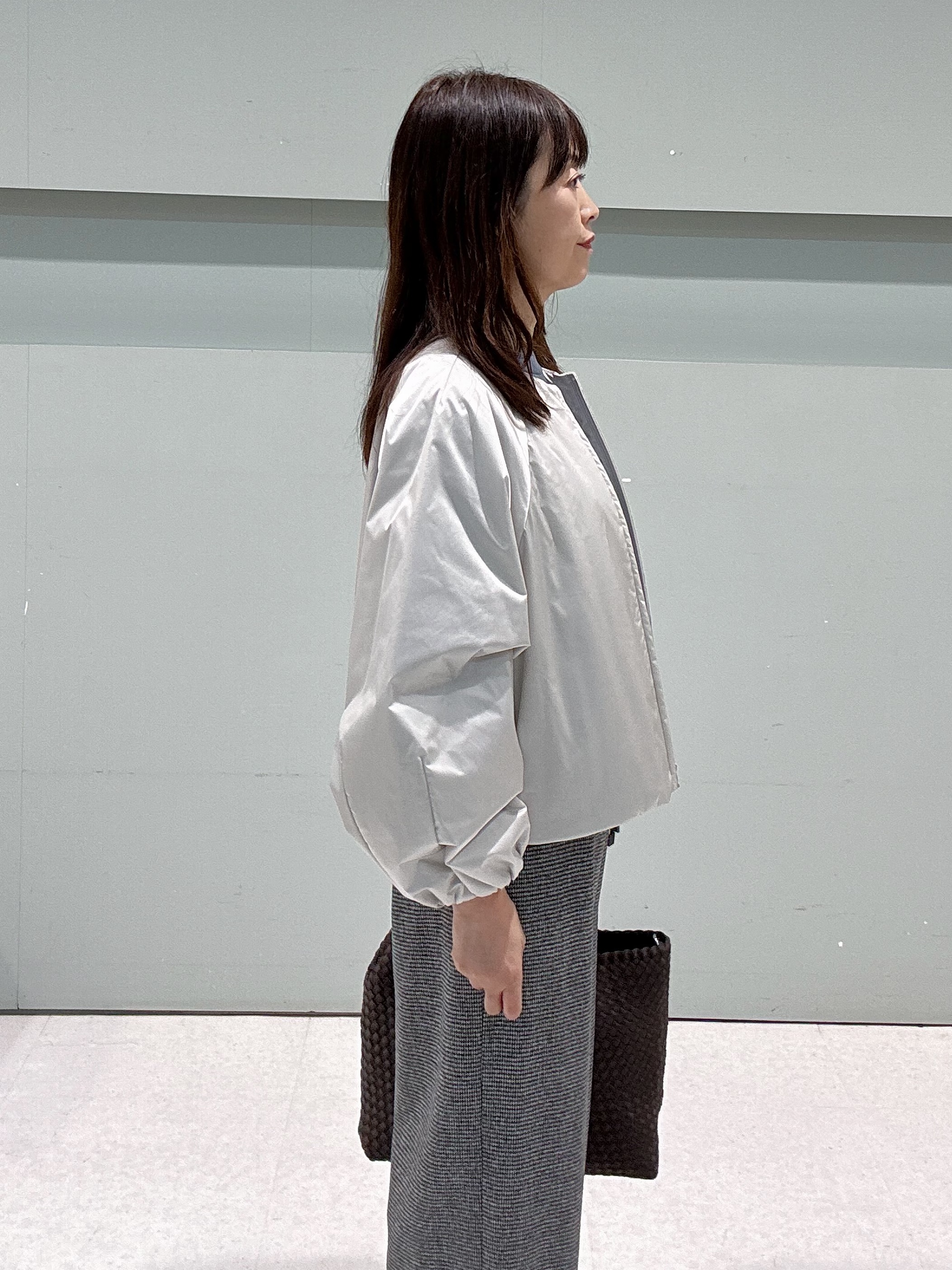 makiさんの「UNTITLED｜【軽アウター/中綿/秋冬コート】ショートブルゾン」を使ったコーディネート