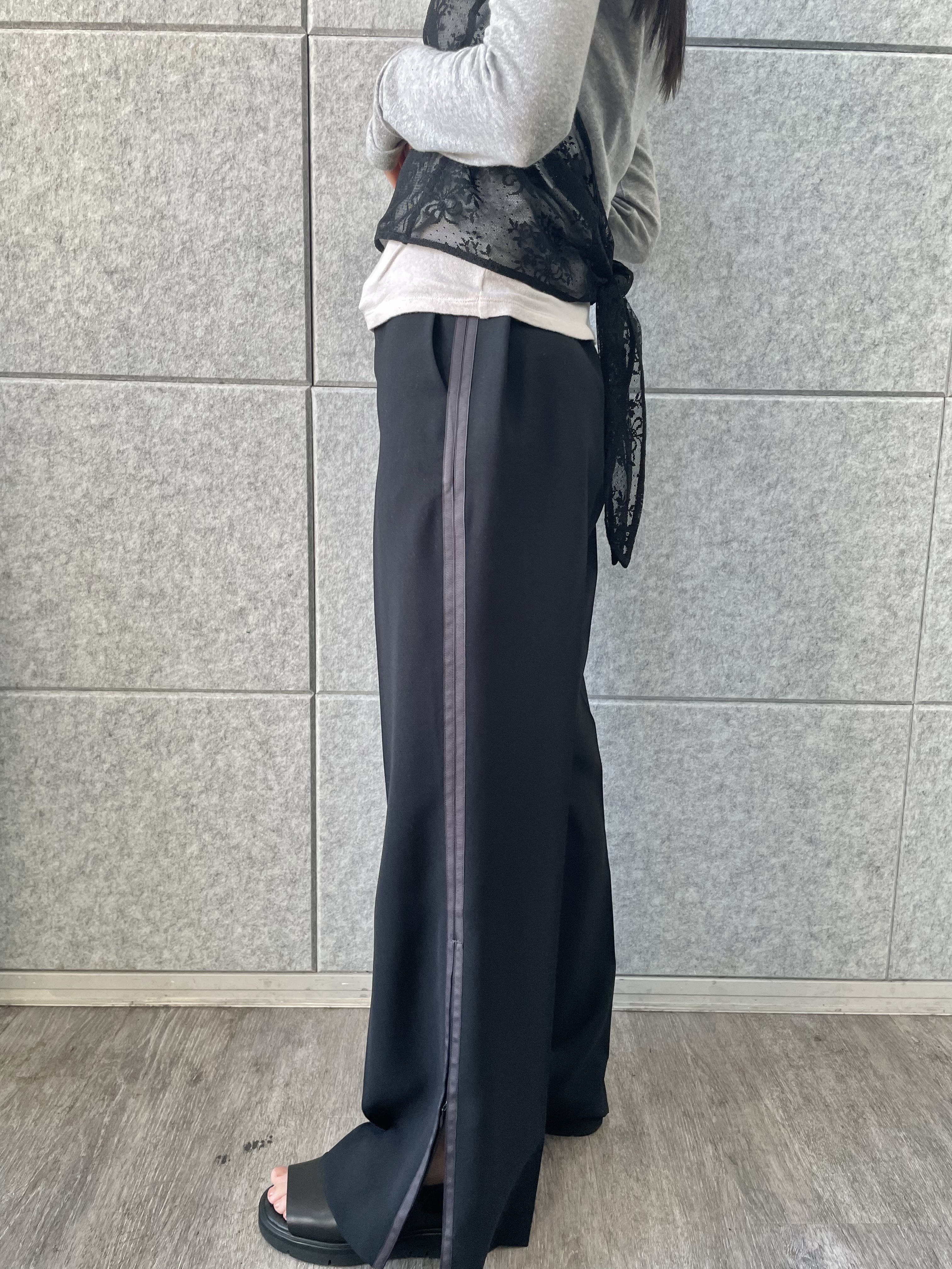 丸山加奈子さんの「CODE A｜UKI UKI＊CODE A｜layered jersey trio set」を使ったコーディネート