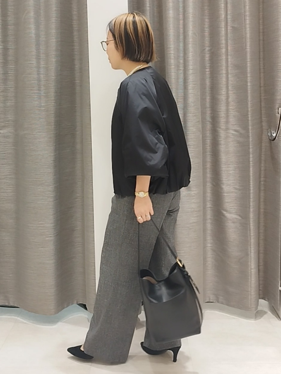 s u g iさんの「UNTITLED｜【軽アウター/中綿/秋冬コート】ショートブルゾン」を使ったコーディネート
